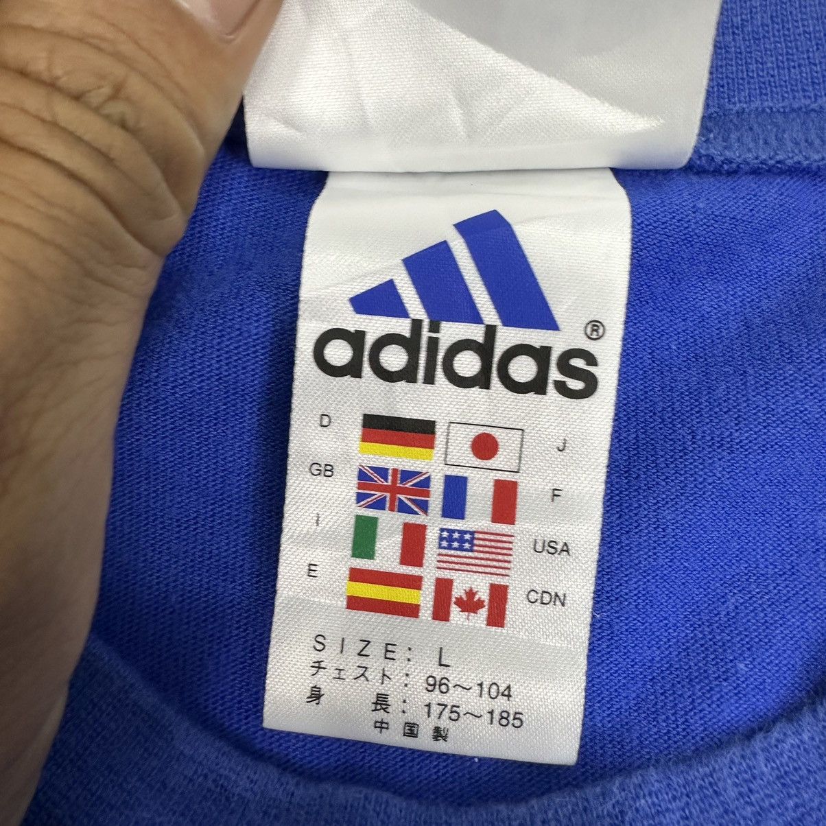 Adidas Adidas Kirin Nakamura Collection Vintage Tshirt A673 Size US M / EU 48-50 / 2 - 10 Thumbnail