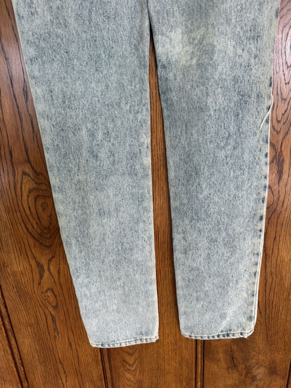 Saint Laurent Paris 1/1 SS16 Saint Laurent knee slit crash hedi jeans 28 sample Size US 28 / EU 44 - 20 Thumbnail