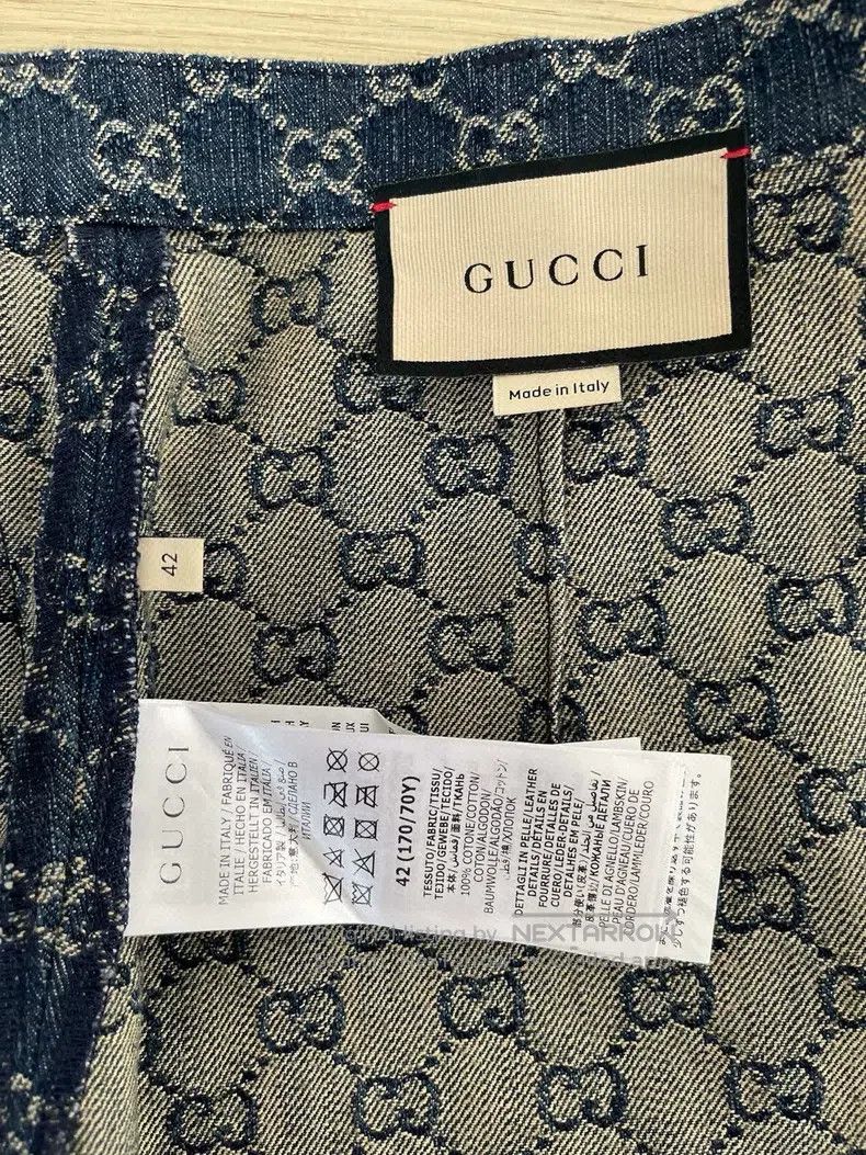 Gucci Gucci Old-fashioned denim patchwork shorts Size 27" / US 4 / IT 40 - 3 Thumbnail