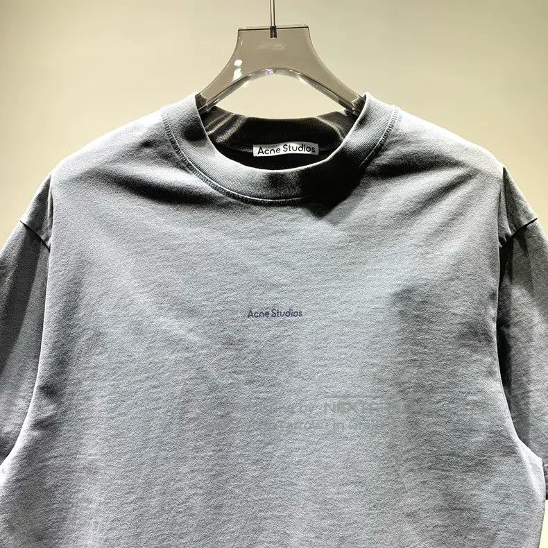 Acne Studios Acne Studios Solid Loose Cotton Letter Printed Logo Short Size US M / EU 48-50 / 2 - 5 Thumbnail