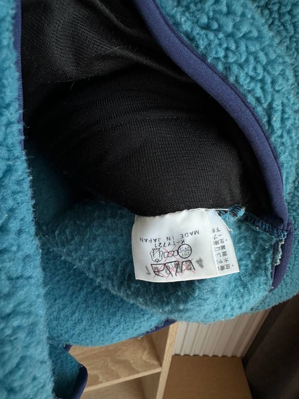 The North Face × Vintage Vintage The North Face Fleece Blue Big Logo Jacket Size US S / EU 44-46 / 1 - 14 Thumbnail
