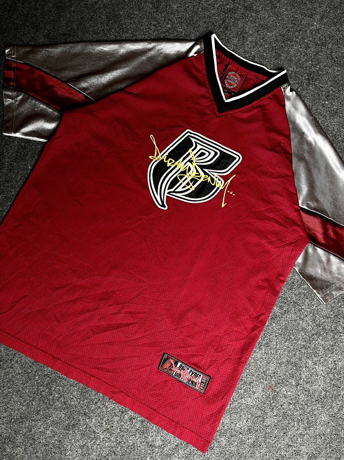 Ruff Ryders × Vintage 00’S HIPHOP JERSEY RUFF RYDERS BY DMX Size US XL / EU 56 / 4 - 2 Thumbnail