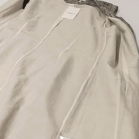 Lafayette 148 Lafayette 148 Linen-Blend Sleeveless Button Front Dress - 10 Size L / US 10 / IT 46 - 15 Thumbnail