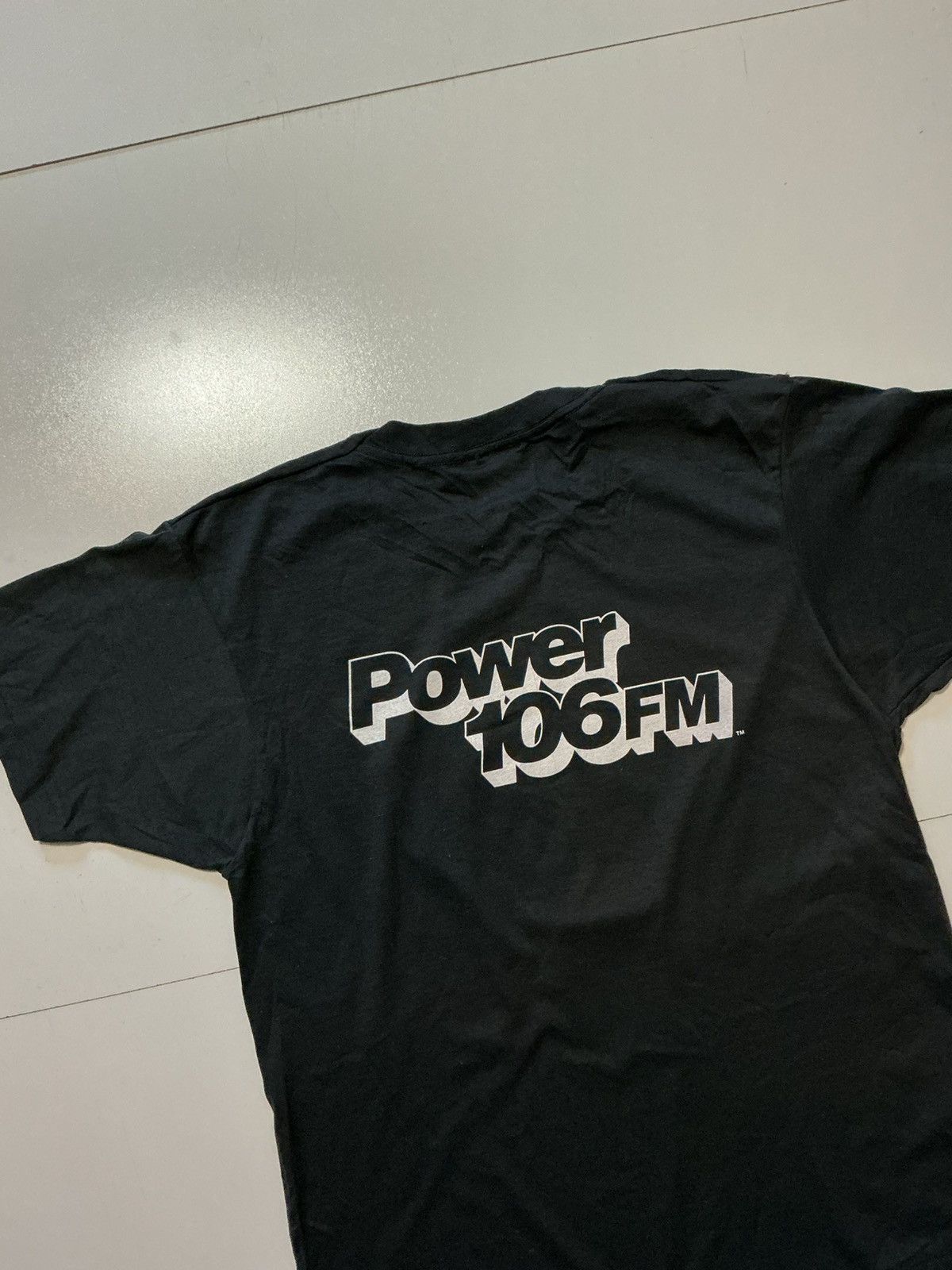 Vintage Vintage 90s 106FM KPWR After Hours Single Stitch T-Shirt Size US L / EU 52-54 / 3 - 4 Thumbnail