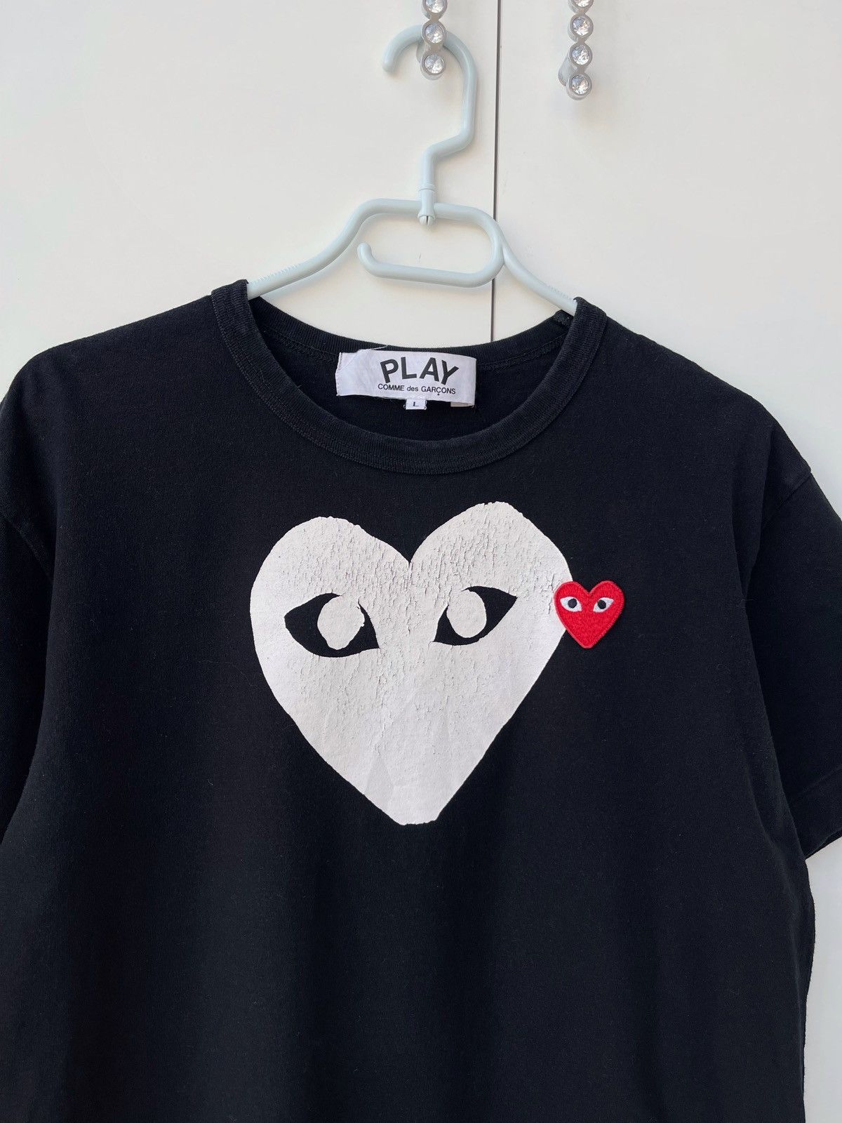 Comme des Garcons × Comme des Garcons Homme × Comme des Garcons PLAY Comme Des Garcons Play Tee Size US L / EU 52-54 / 3 - 2 Thumbnail