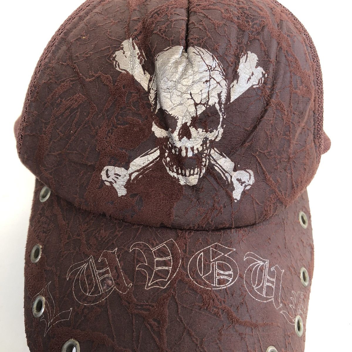 Hysteric Glamour STUDDED SKUL JAPANESE CAP Size ONE SIZE - 4 Thumbnail