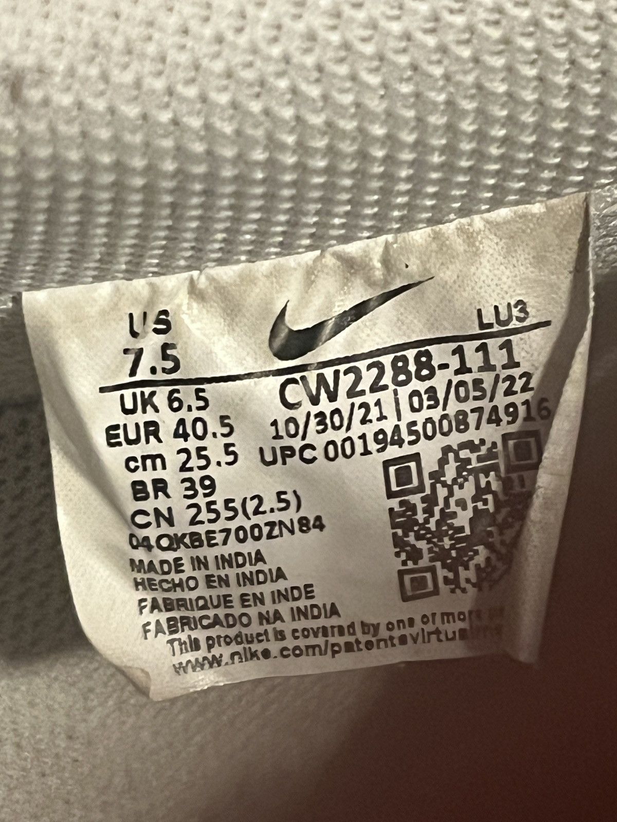 Nike Air Force 1 Size US 7.5 / EU 40-41 - 7 Thumbnail