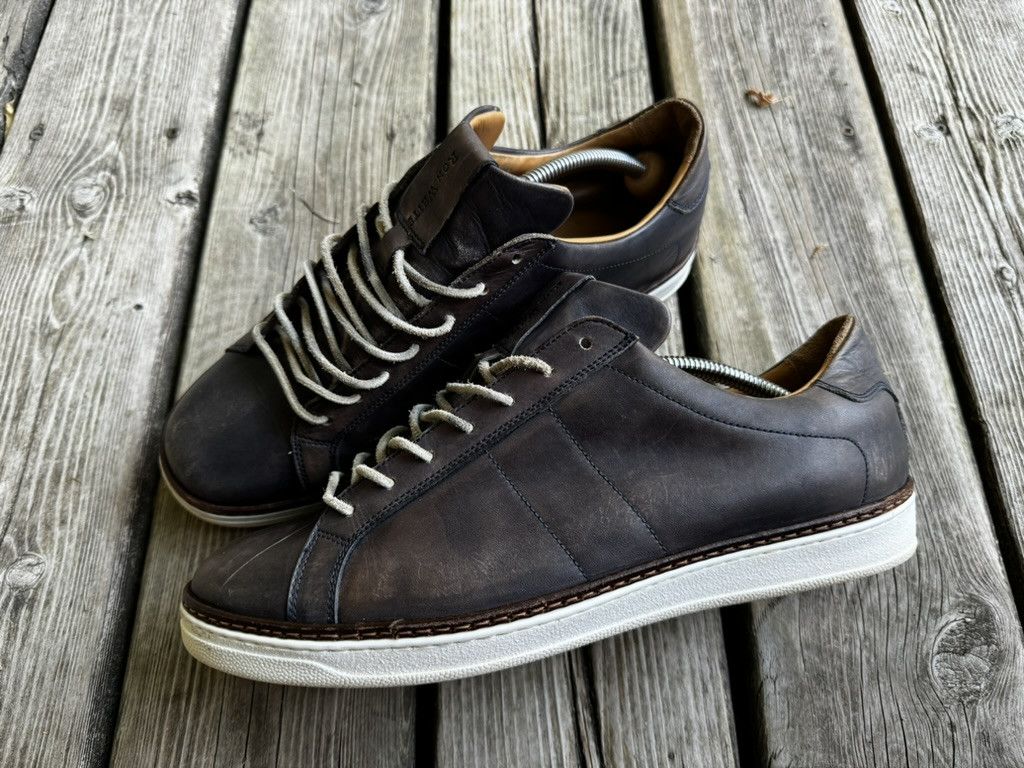 Ron White Casual Leather Low Top Sneaker Size US 11 / EU 44 - 1 Thumbnail