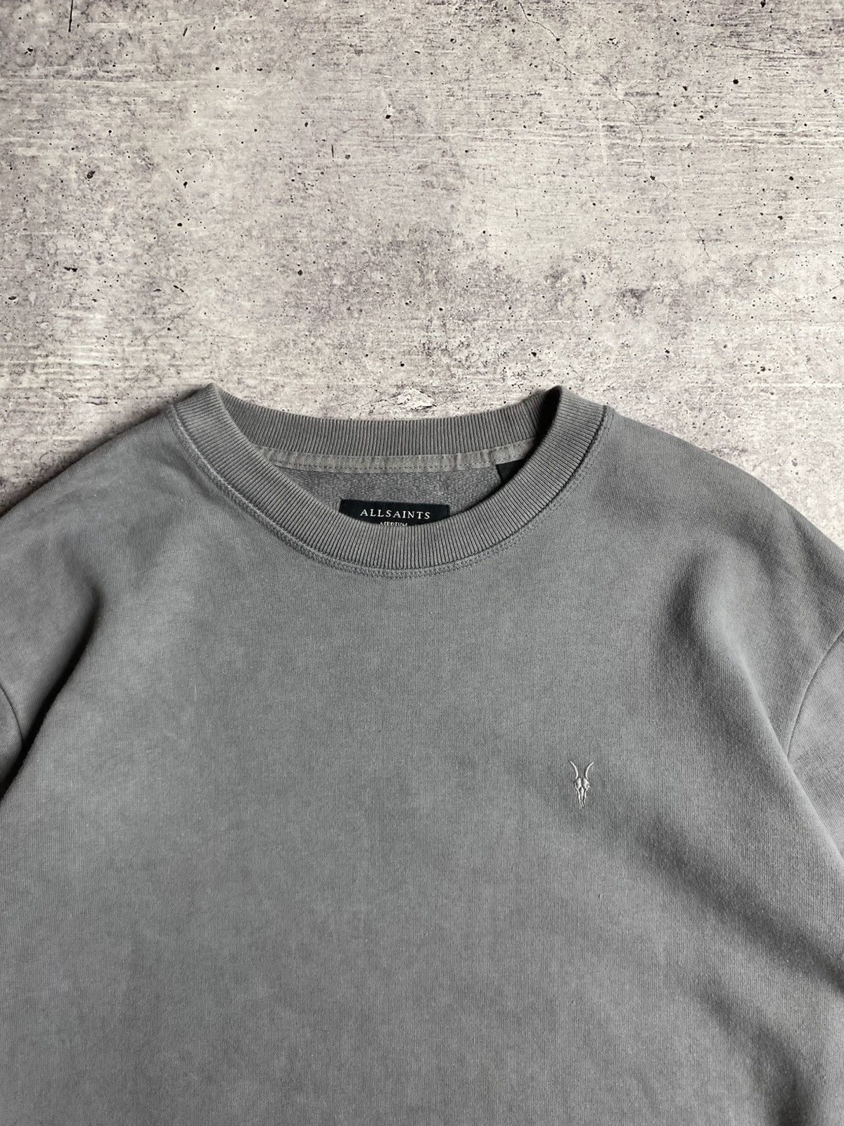 Other Allsaints Vintage Grey Sweatshirt Size US M / EU 48-50 / 2 - 4 Thumbnail