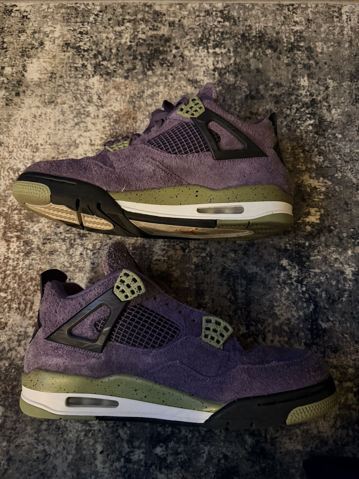 Nike Purple Canyon Jordan 4 Size US 10.5 / EU 43-44 - 3 Thumbnail