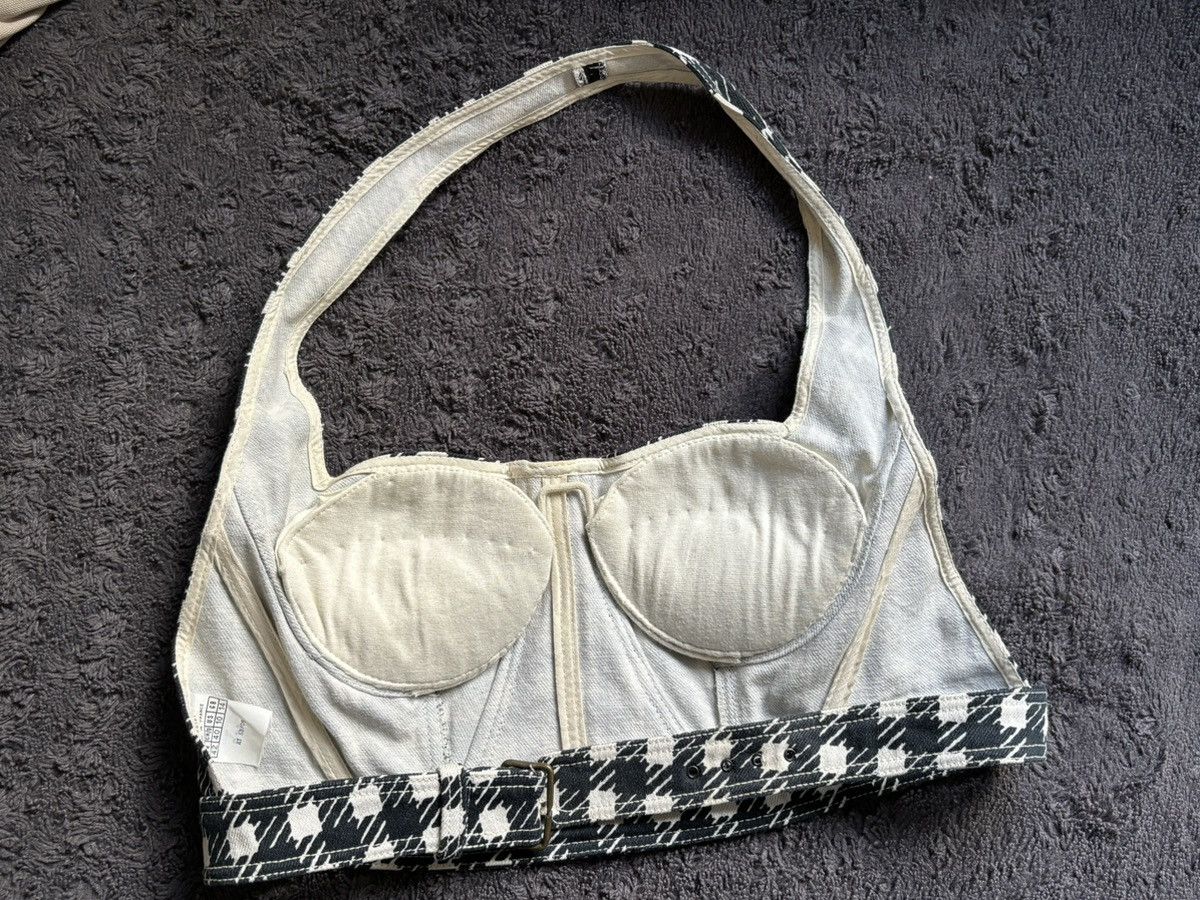 Alaia Crop top bustier vintage collection Tati Spring 1991 Size M / US 6-8 / IT 42-44 - 6 Thumbnail