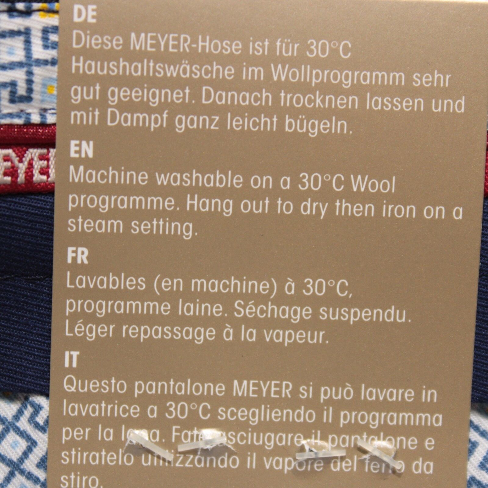 Other Meyer New with tags Dress Pants Size 42 US In Blue Size US 42 / EU 58 - 9 Thumbnail