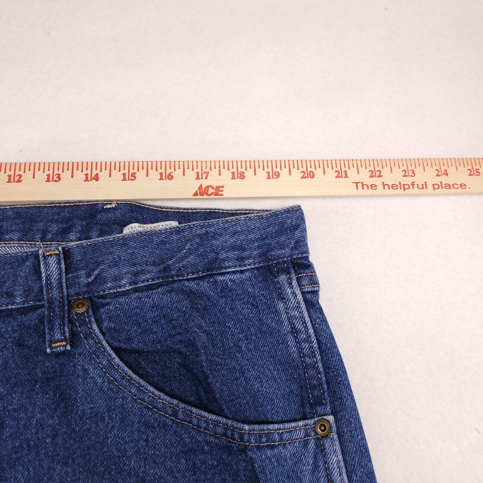 Wrangler Wrangler Casual Button Zip Denim Jeans Mens Size 40x30 Blue Size US 40 / EU 56 - 7 Thumbnail