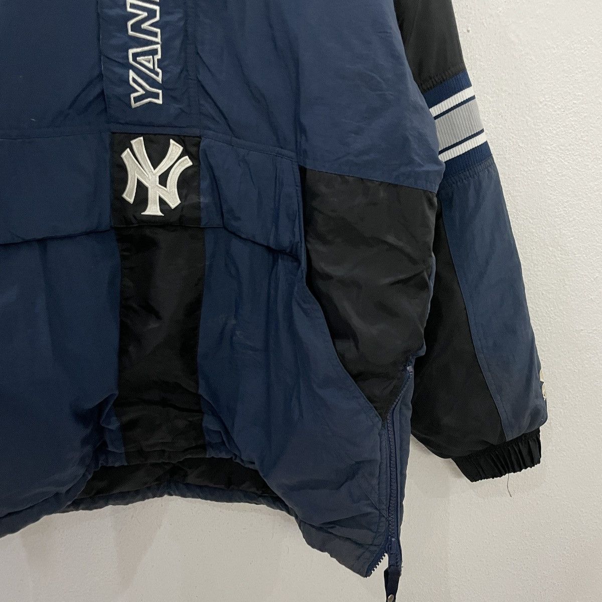 Starter Vintage Starter Yankees Club Baseball Jacket Size US XL / EU 56 / 4 - 2 Thumbnail