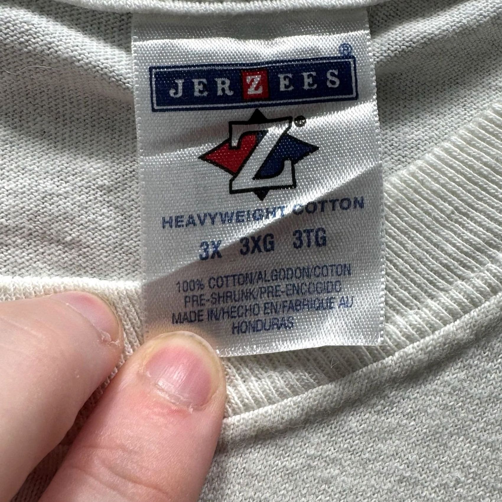 Jerzees VINTAGE Jerzees Shirt Mens 3XL White Blue Moon Drive-In Cars Graphic Tee Heavyweight Crew Neck Short Sleeve Size US XXL / EU 58 / 5 - 4 Thumbnail