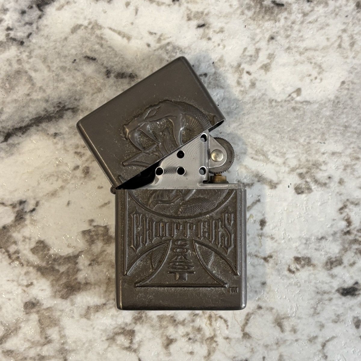 West Coast Choppers Vintage West Coast Choppers 2006 Snake Logo Zippo Rare Y2K Size ONE SIZE - 1 Thumbnail