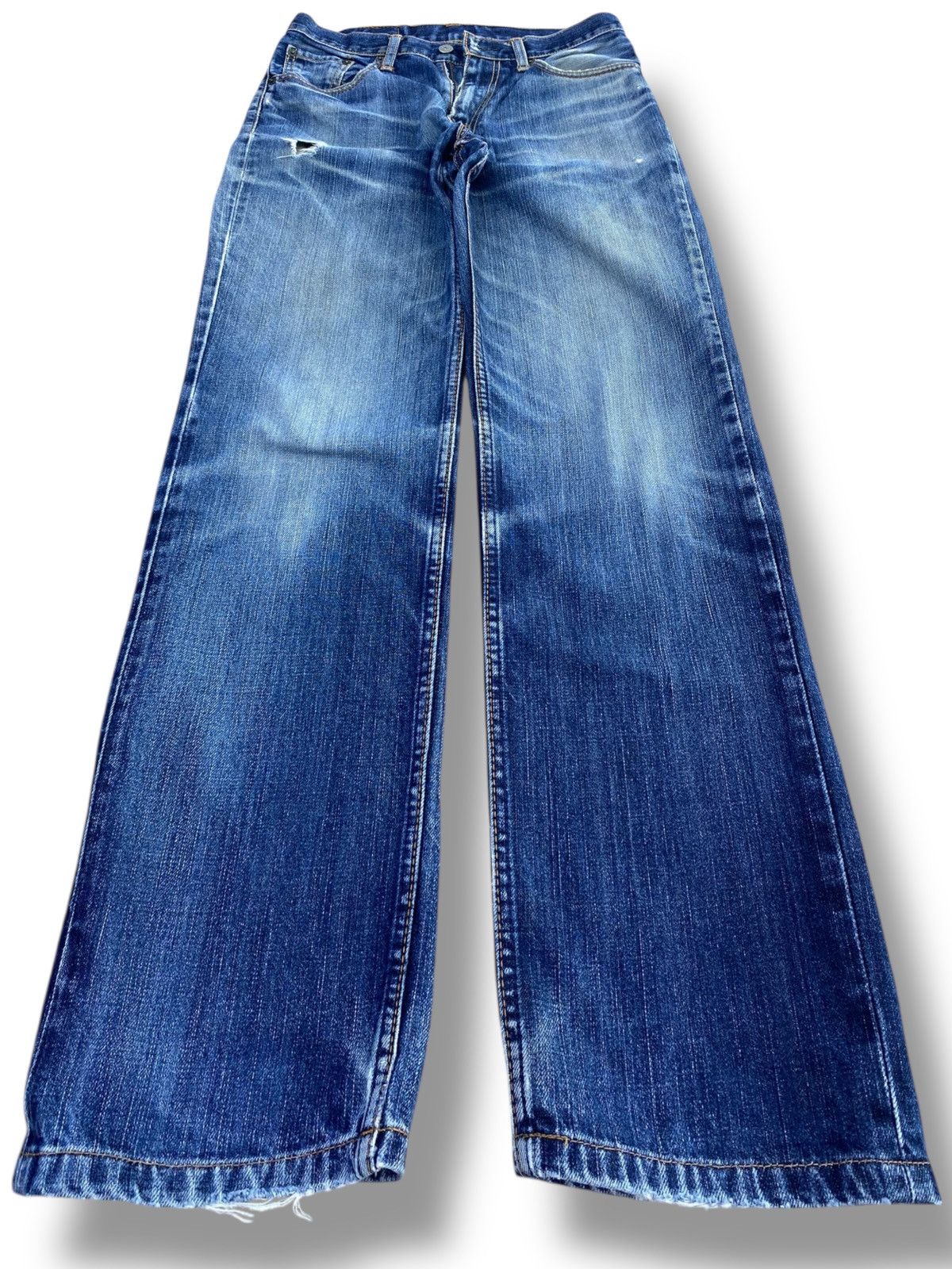 Levi's Vintage Levi’s Blue Faded Wash Style Loose Jeans Size US 30 / EU 46 - 1 Thumbnail