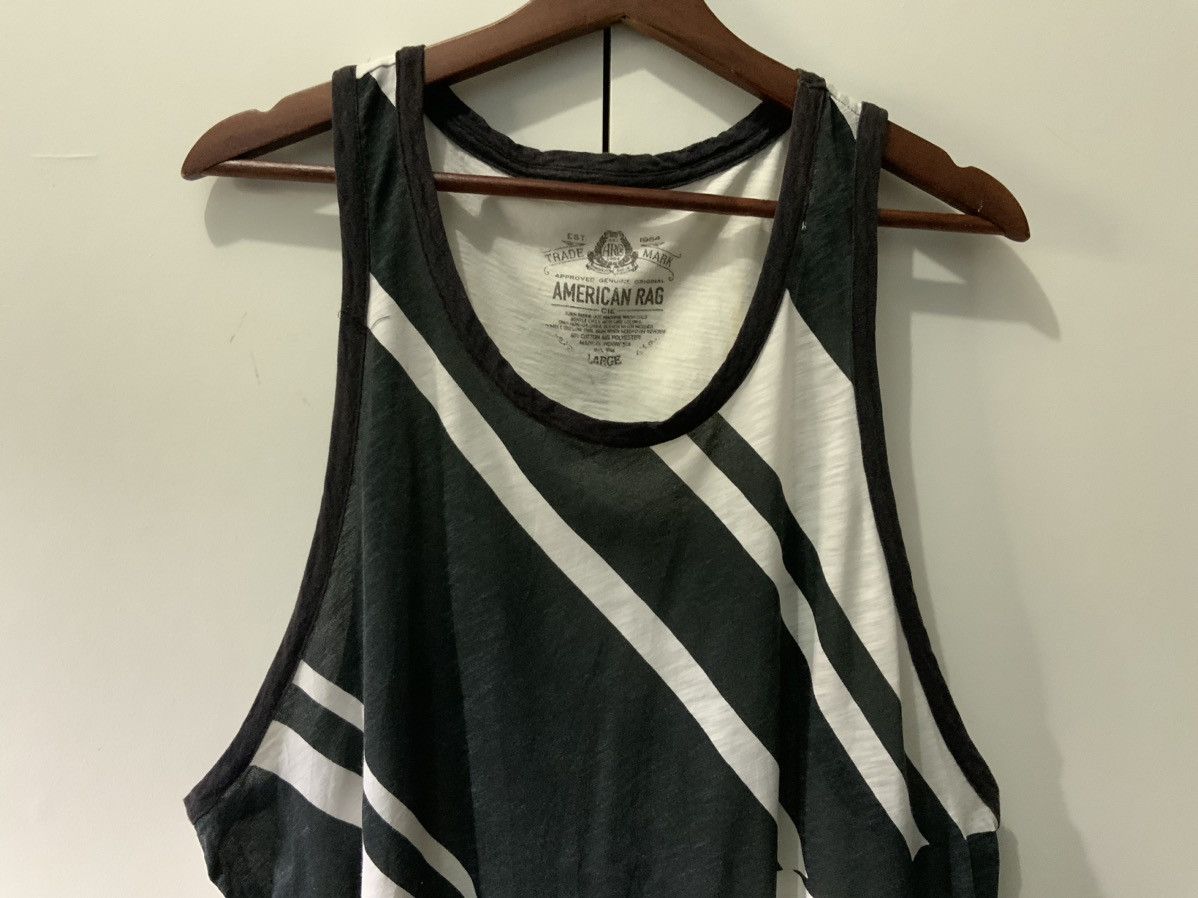 American Rag American Rag Stripe Sleeveless Tee Size US L / EU 52-54 / 3 - 3 Thumbnail