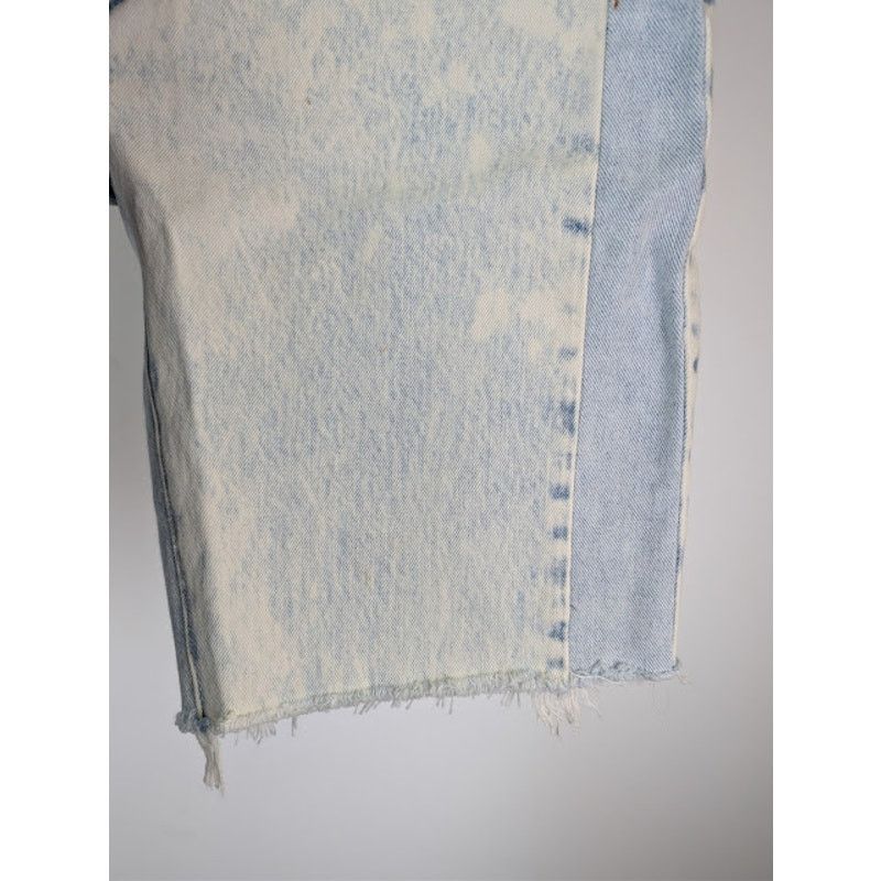 Gallery Dept. o1rshd1 Paneled Denim Shorts in Indigo Blue / Off White Size US 32 / EU 48 - 8 Thumbnail