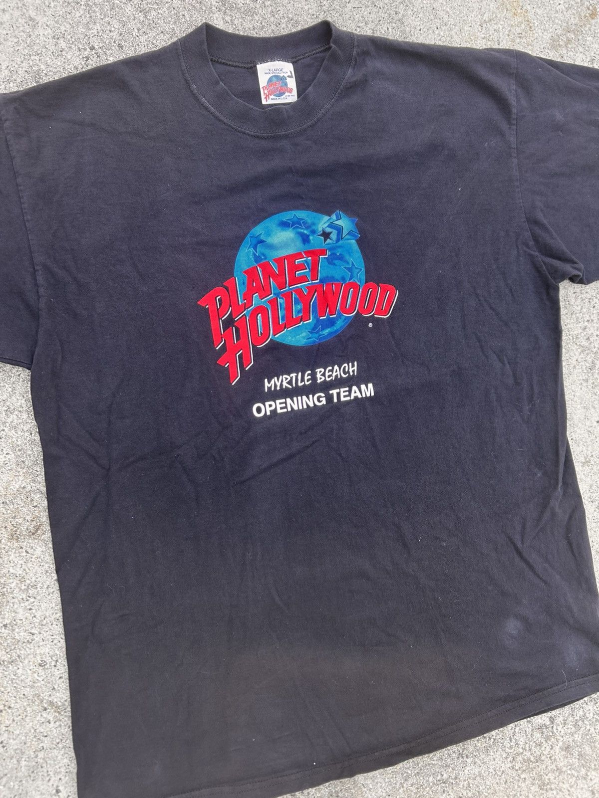 Planet Hollywood Vintage planet Hollywood tee Size US XL / EU 56 / 4 - 2 Thumbnail