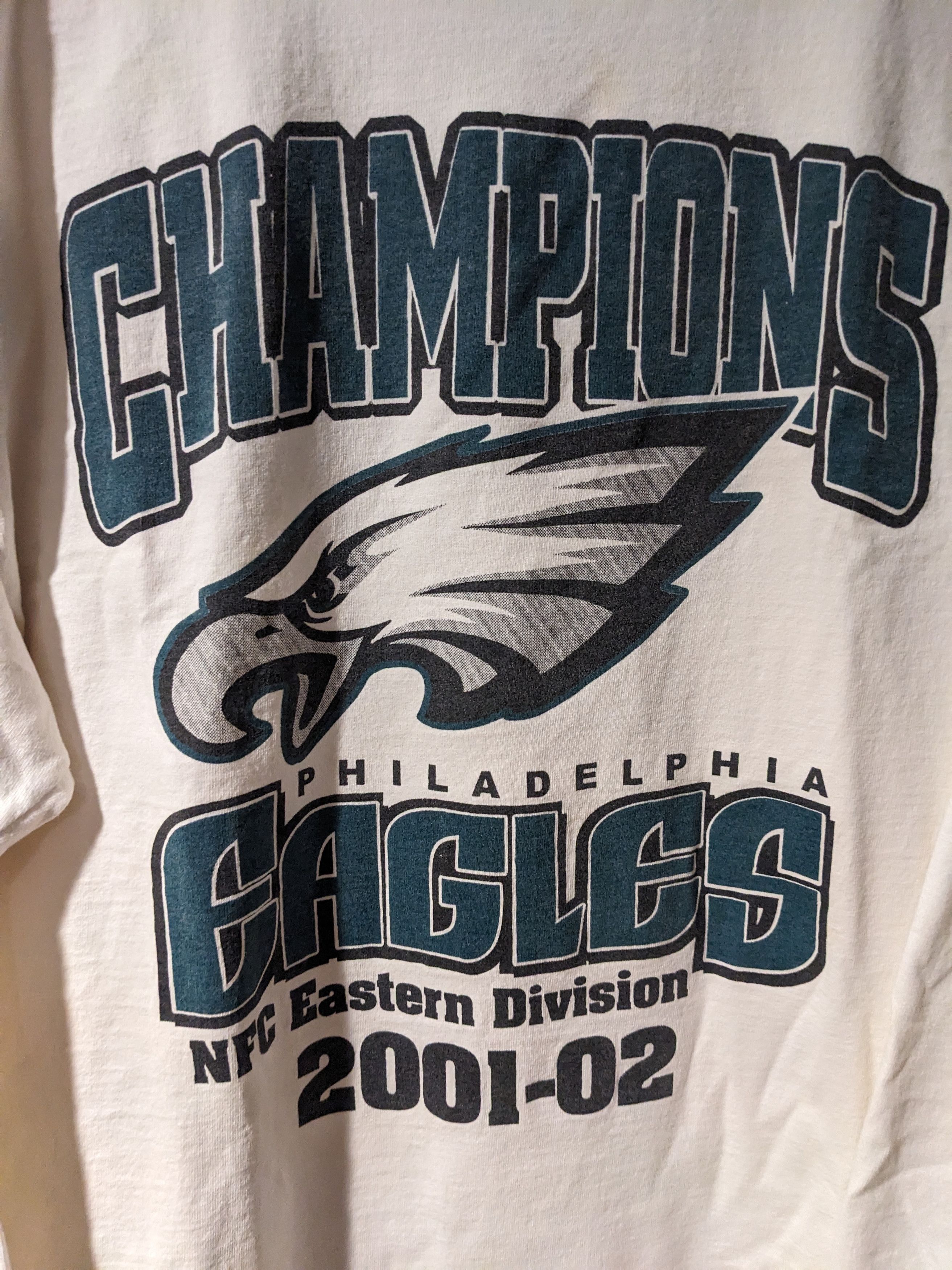 NFL × Vintage Vintage 2002 Philadelphia Eagles NFL Football Long-sleeve Size US XL / EU 56 / 4 - 2 Thumbnail