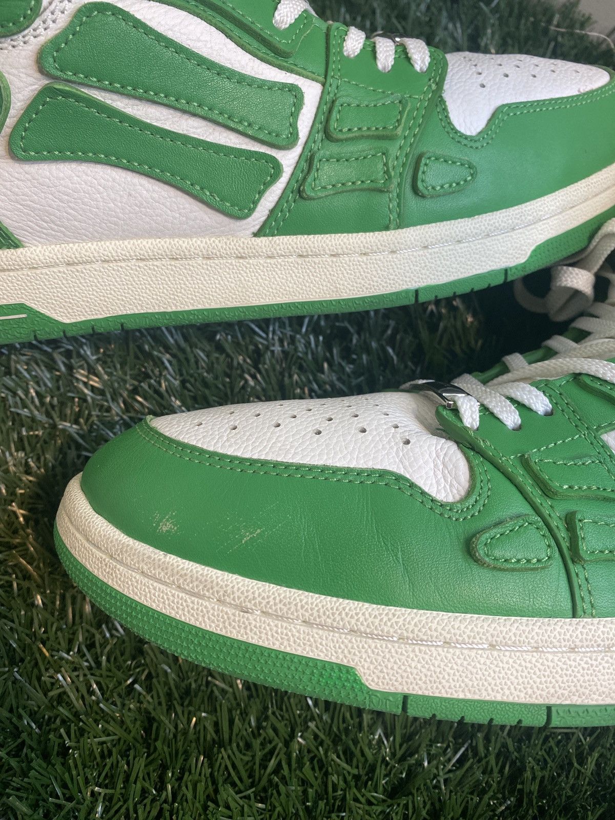 Amiri Men's Skel-Top High “Green” Size US 10 / EU 43 - 19 Thumbnail