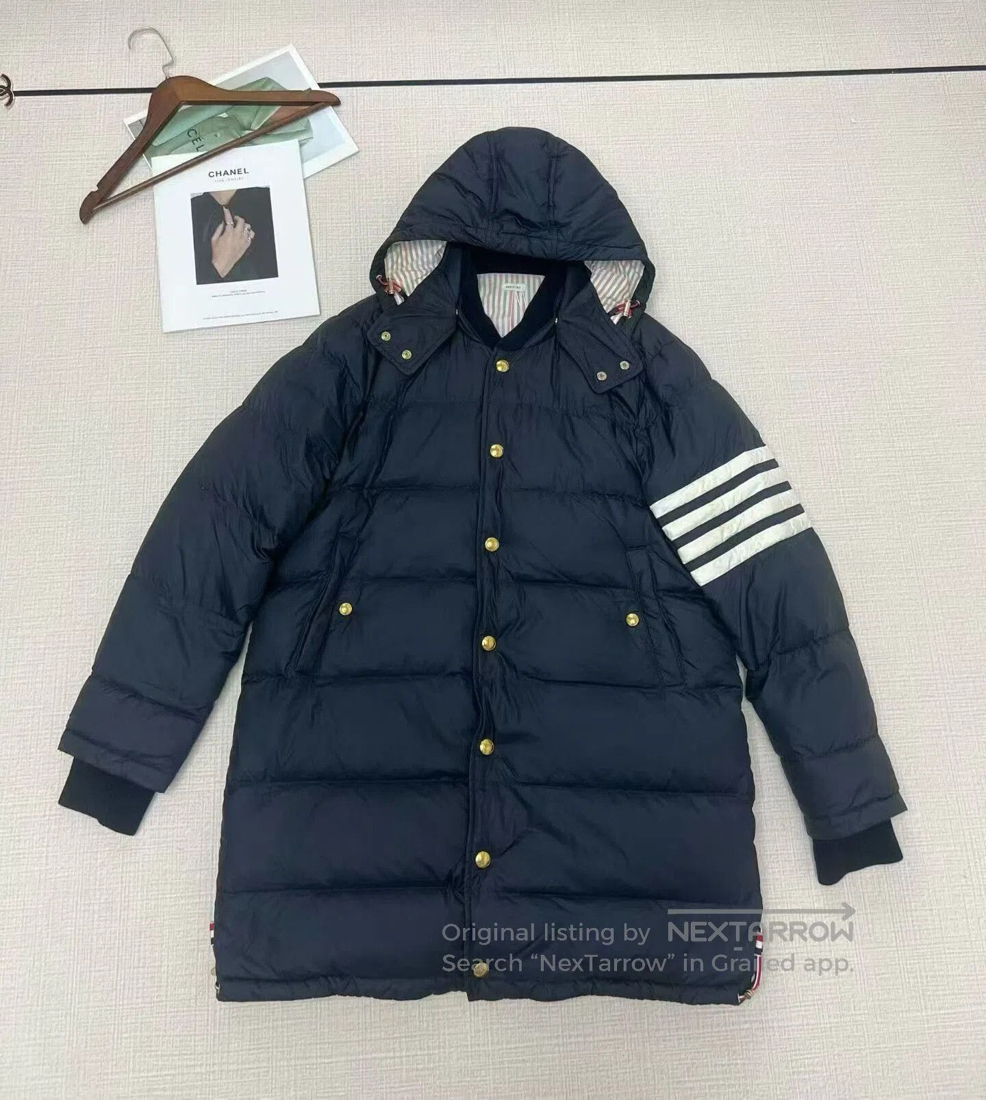 Thom Browne Thom Browne Long Hooded Down Jacket. Size US M / EU 48-50 / 2 - 3 Thumbnail