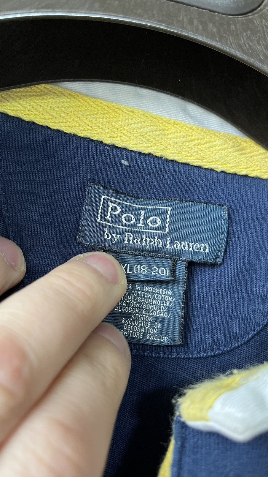 Rugby Ralph Lauren Vintage Polo Ralph Lauren rugby long sleeve Size US M / EU 48-50 / 2 - 5 Thumbnail