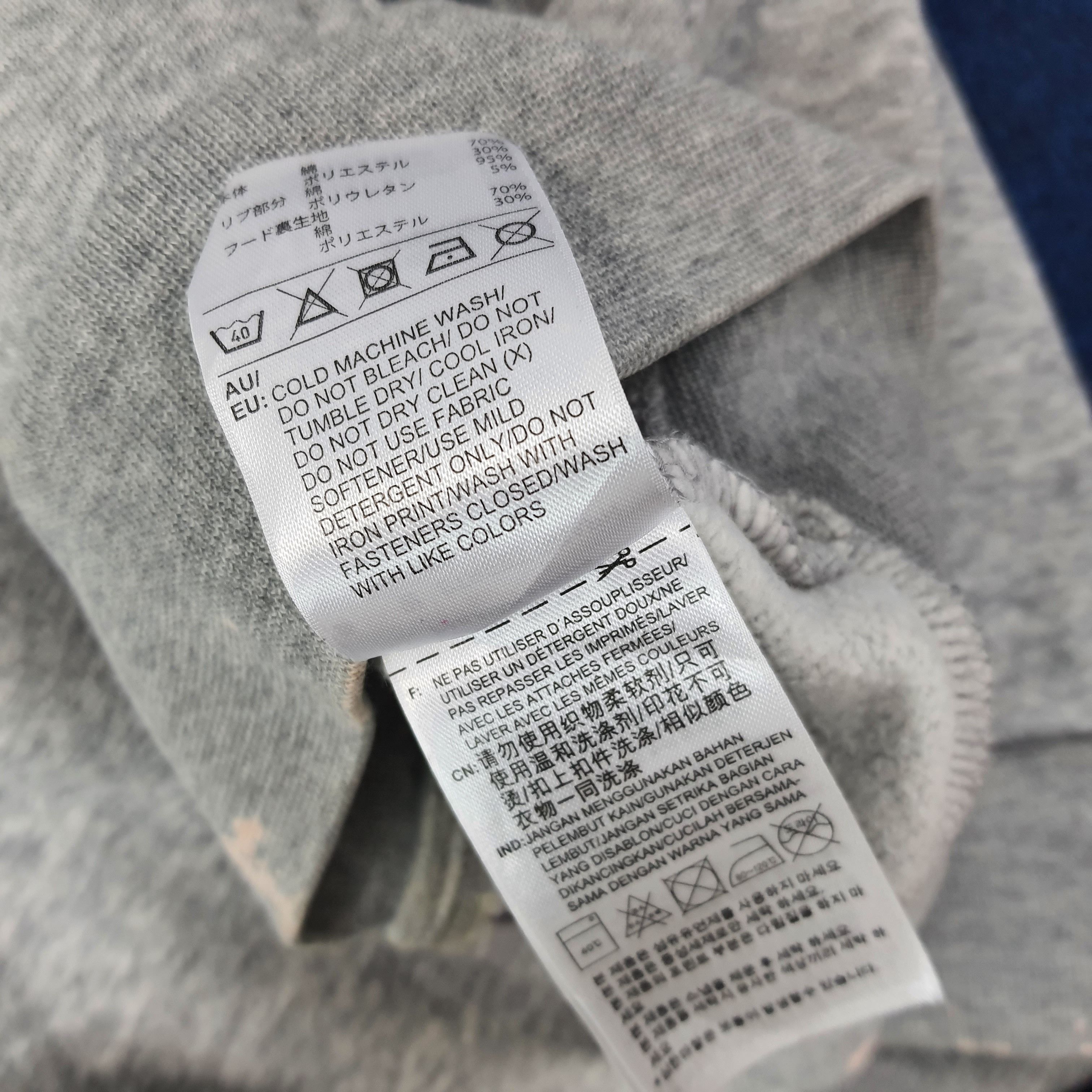 Adidas Vintage Adidas 3 Stripes Zipper Hoodie C261N27 Size US M / EU 48-50 / 2 - 8 Thumbnail