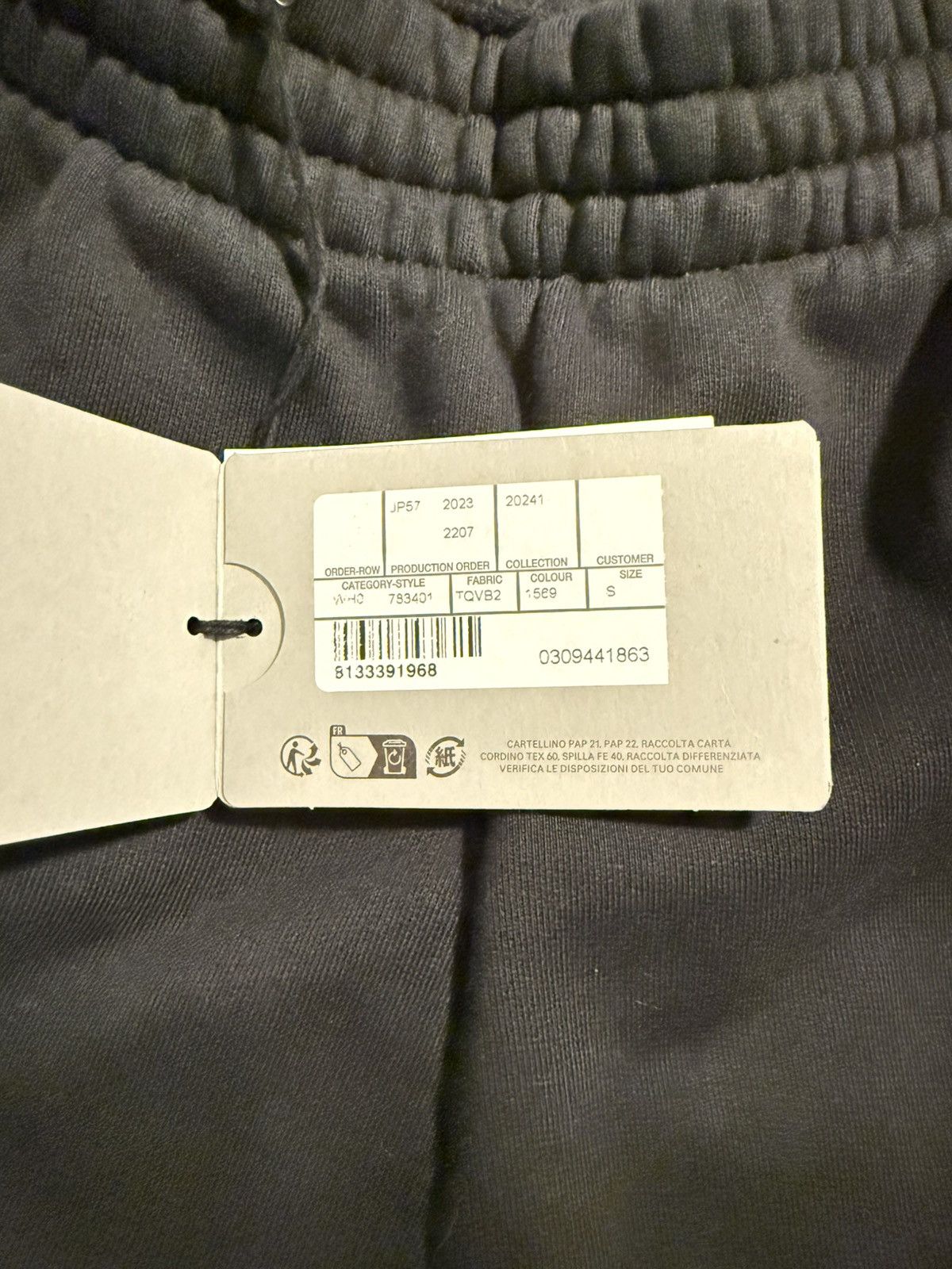Balenciaga balenciaga black sweatpants baggy Size US 32 / EU 48 - 8 Thumbnail