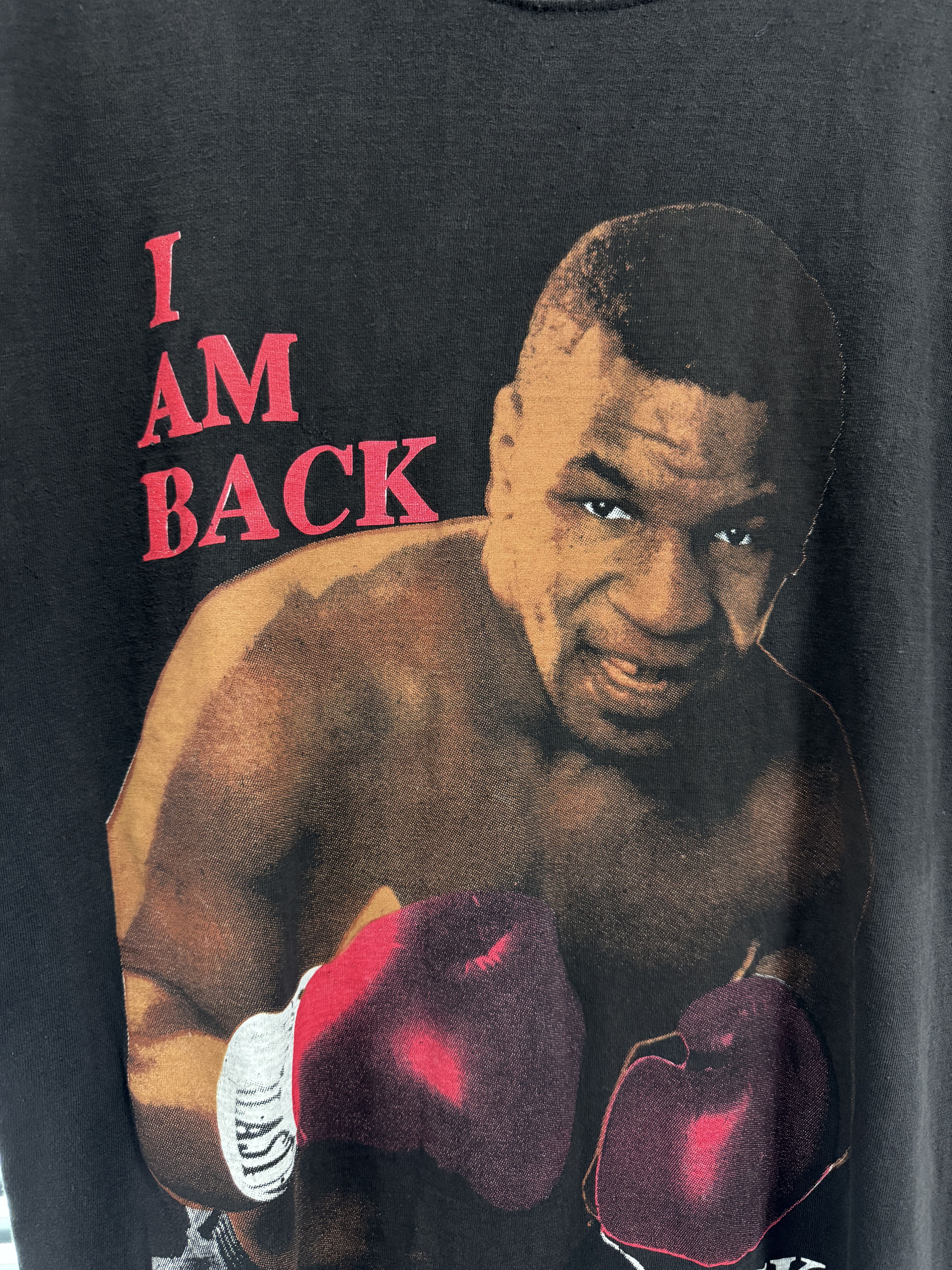 Rap Tees Vintage 90s Mike Tyson "I am back" Rap Tee Size US XL / EU 56 / 4 - 4 Thumbnail