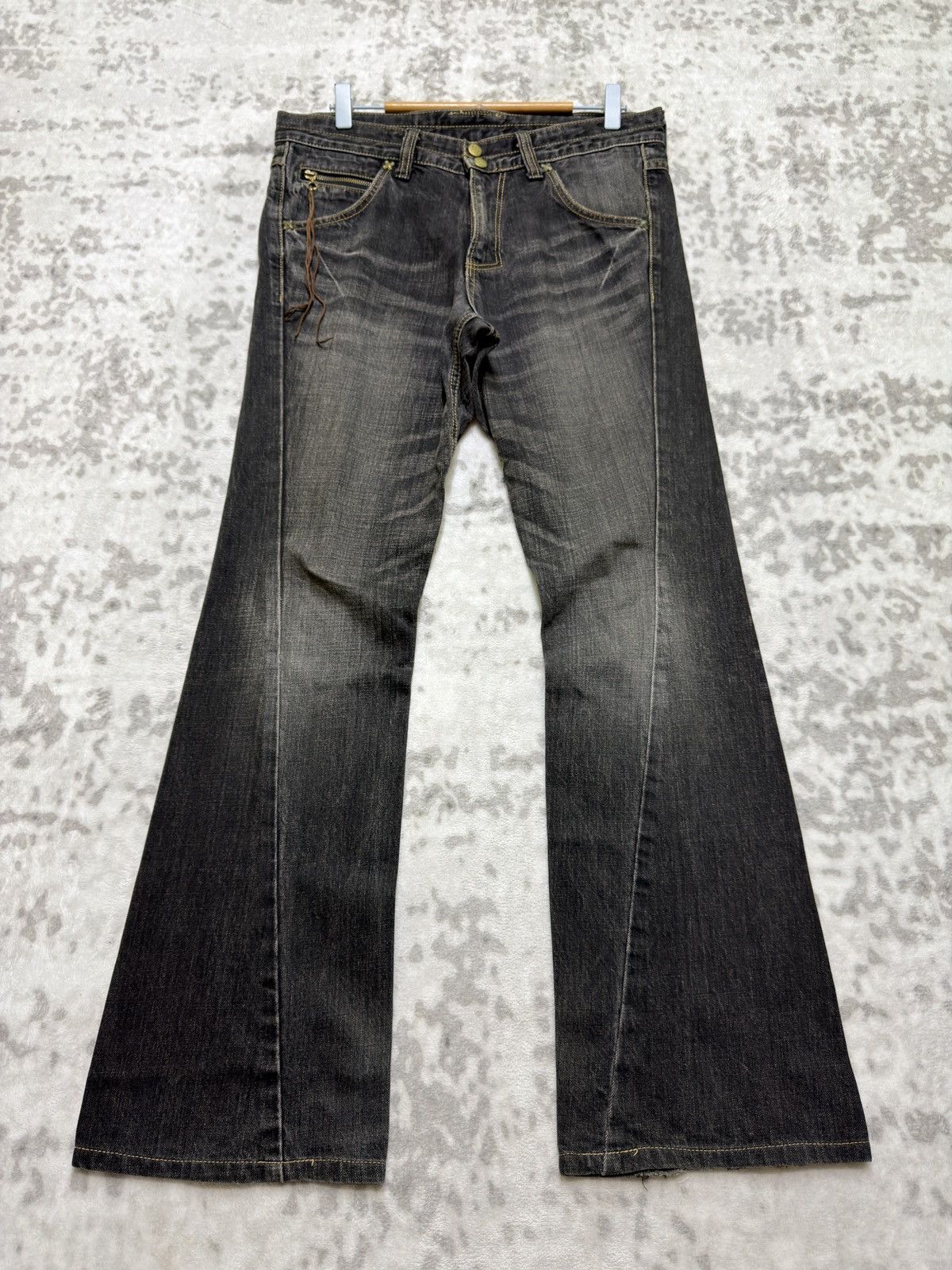 Lee Vintage Lee Flared Claw Mark Honey Comb Spiral leg Denim Size US 32 / EU 48 - 1 Thumbnail