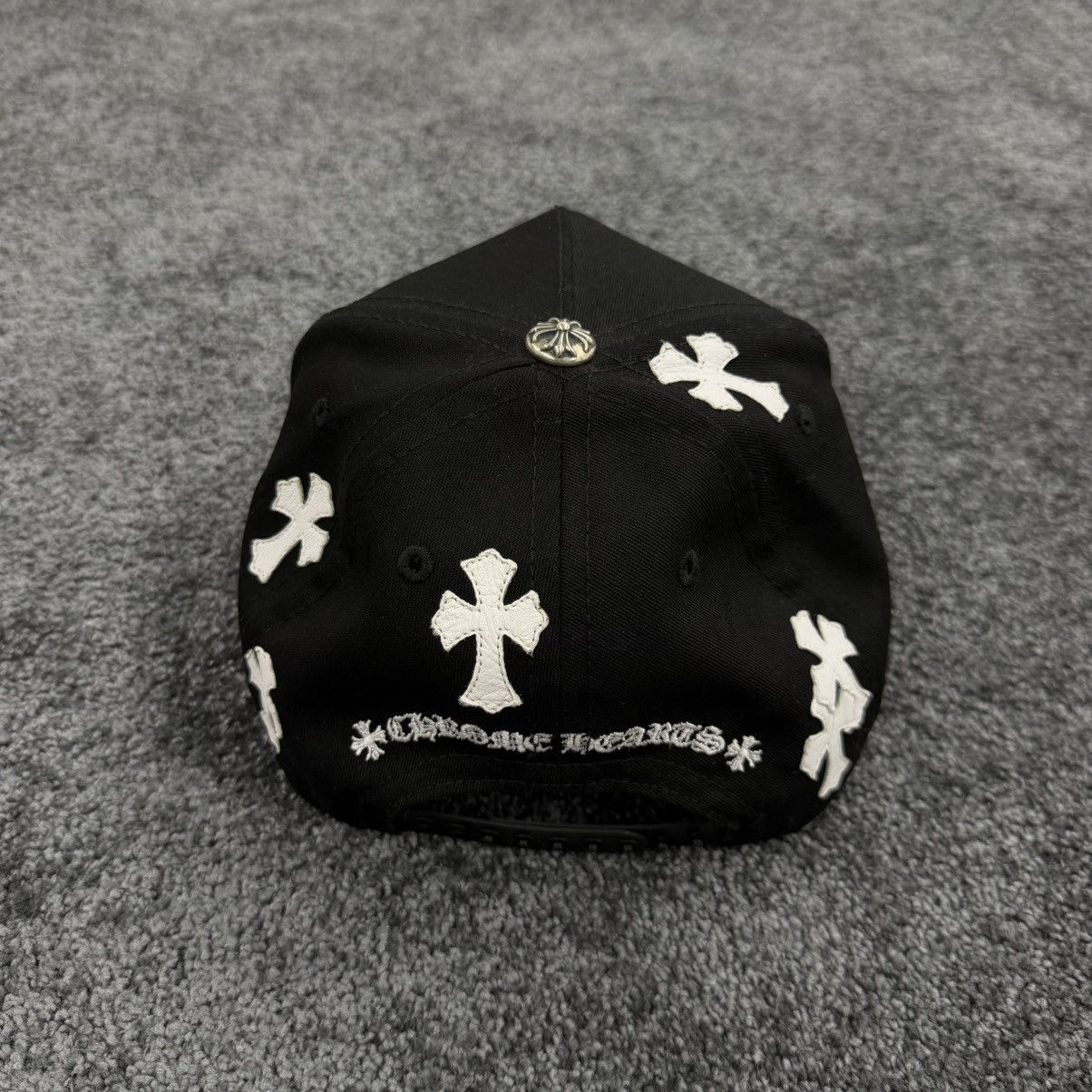 Chrome Hearts Chrome Hearts Black Grey White Patches Cap Hat Size ONE SIZE - 2 Thumbnail