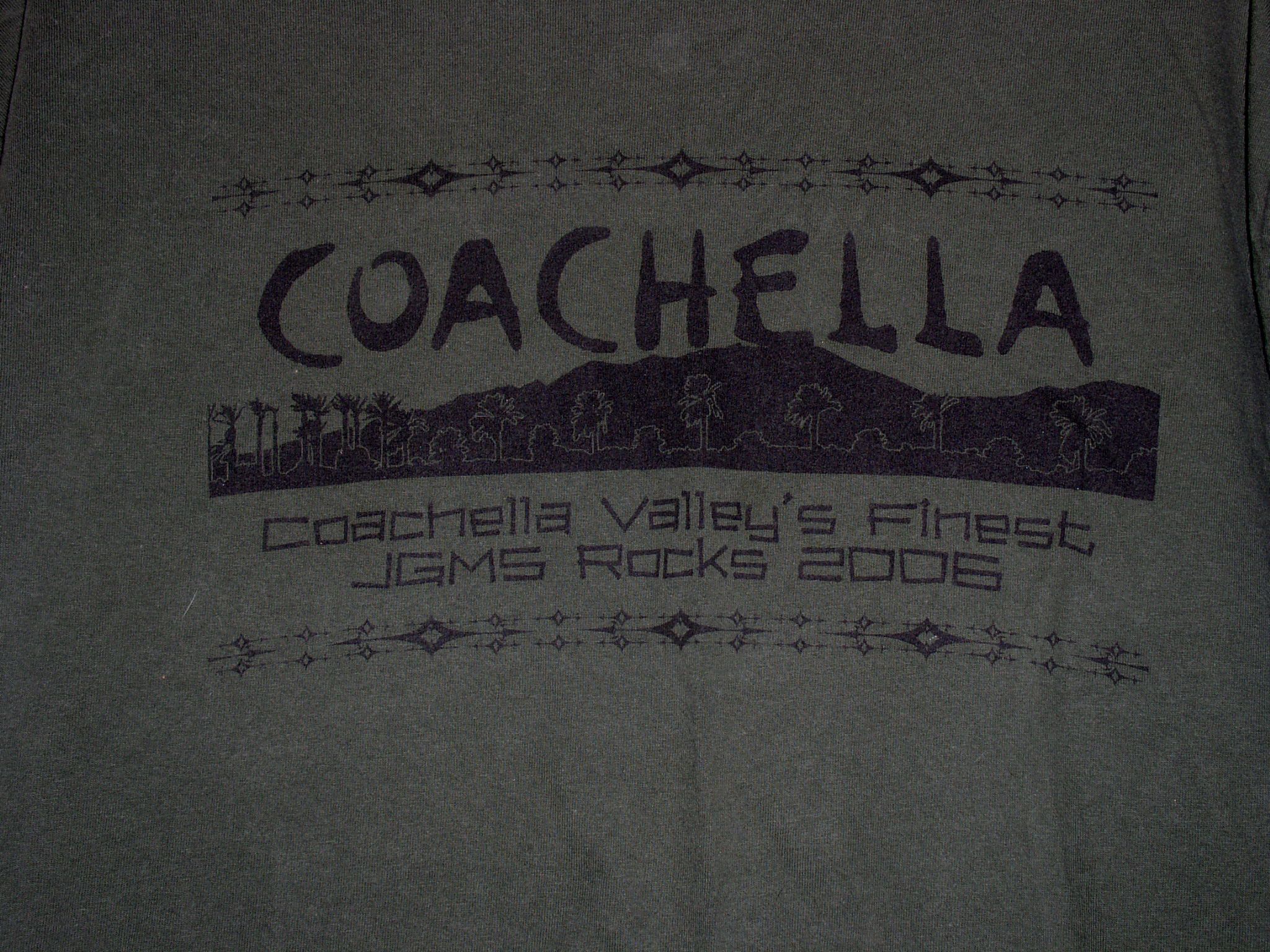 Coachella Coachella Music Festival Concert T Shirt 2006 Size US XL / EU 56 / 4 - 3 Thumbnail