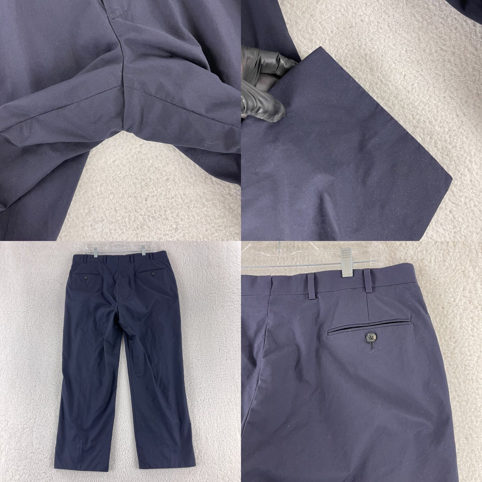 Brooks Brothers Brooks Brothers Dress Pants Mens Size 37 Solid Blue Pleated 100% Supima Cotton Dress Pants Mens Regular Blue Solid 37 Brooks Brothers Size US 37 - 9 Thumbnail