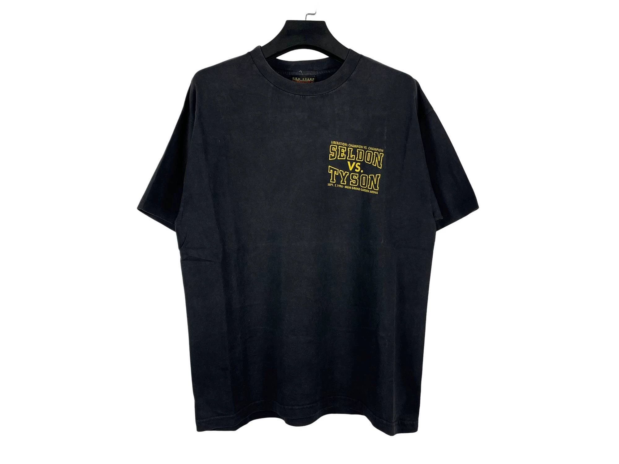 Other Vintage Mike Tyson 90s Short Sleeve Tee Size US L / EU 52-54 / 3 - 1 Thumbnail
