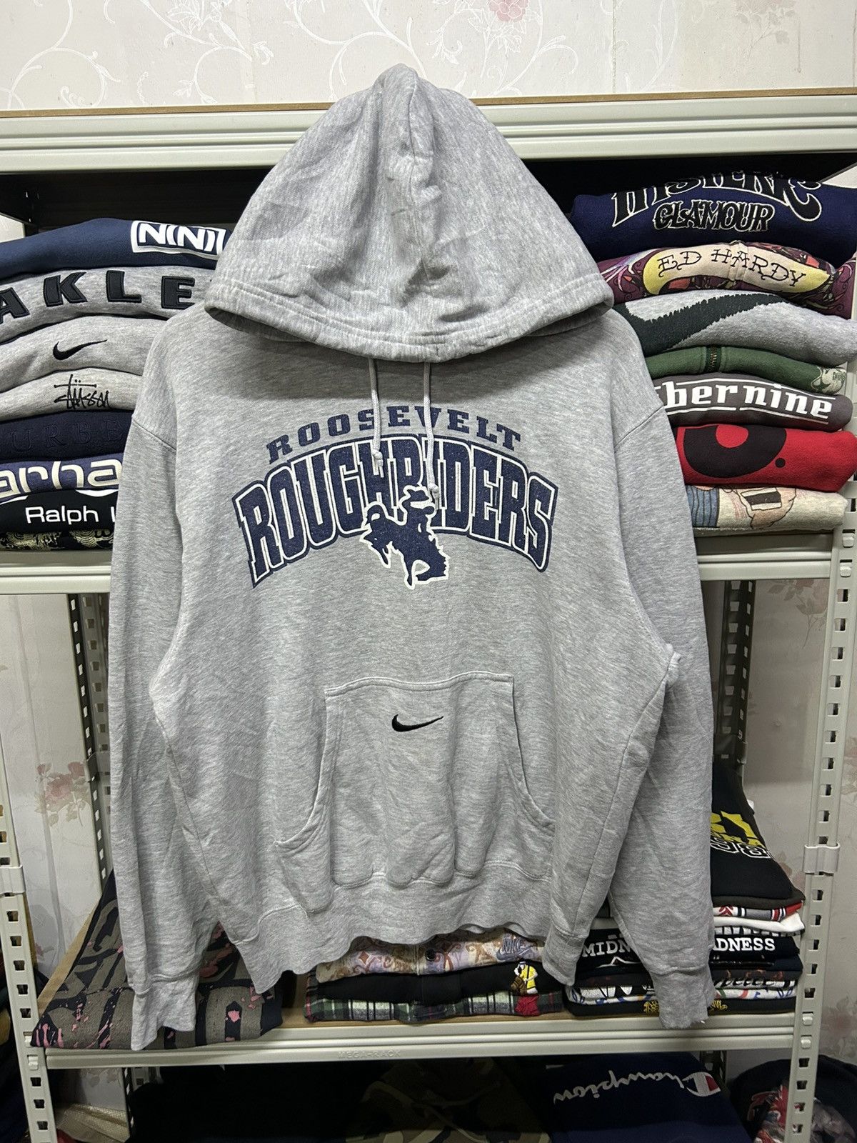 Vintage Vintage Nike Center Roosevelt Roughrider Size US L / EU 52-54 / 3 - 2 Thumbnail
