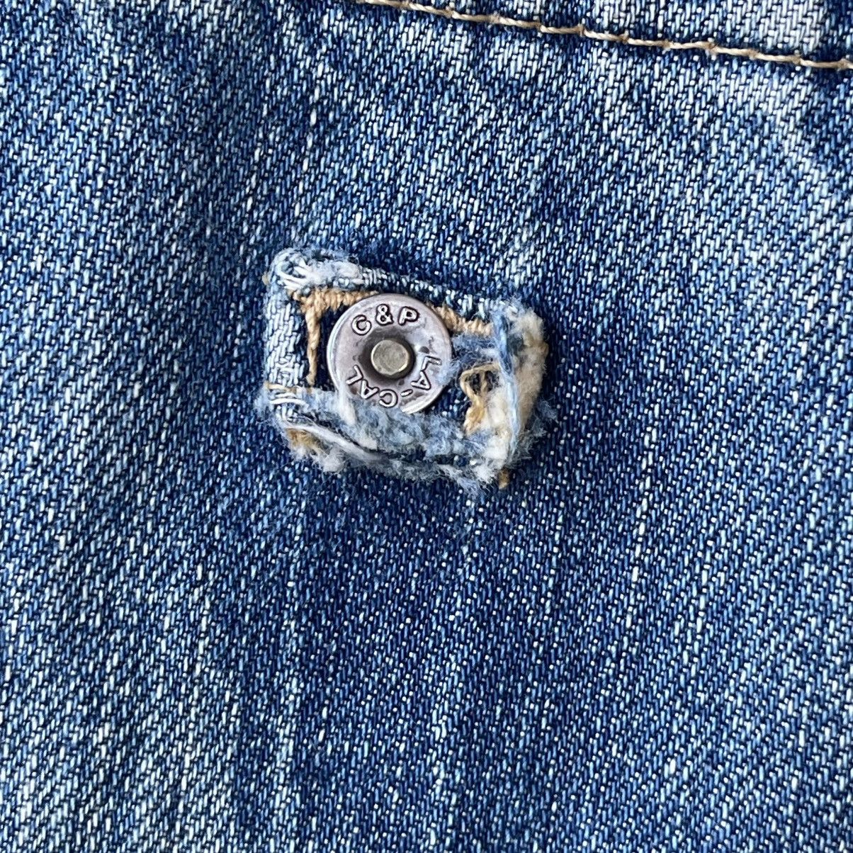 Chip & Pepper Archival Chip & Pepper Destroyed Boro Denim Jeans Size US 31 - 18 Thumbnail