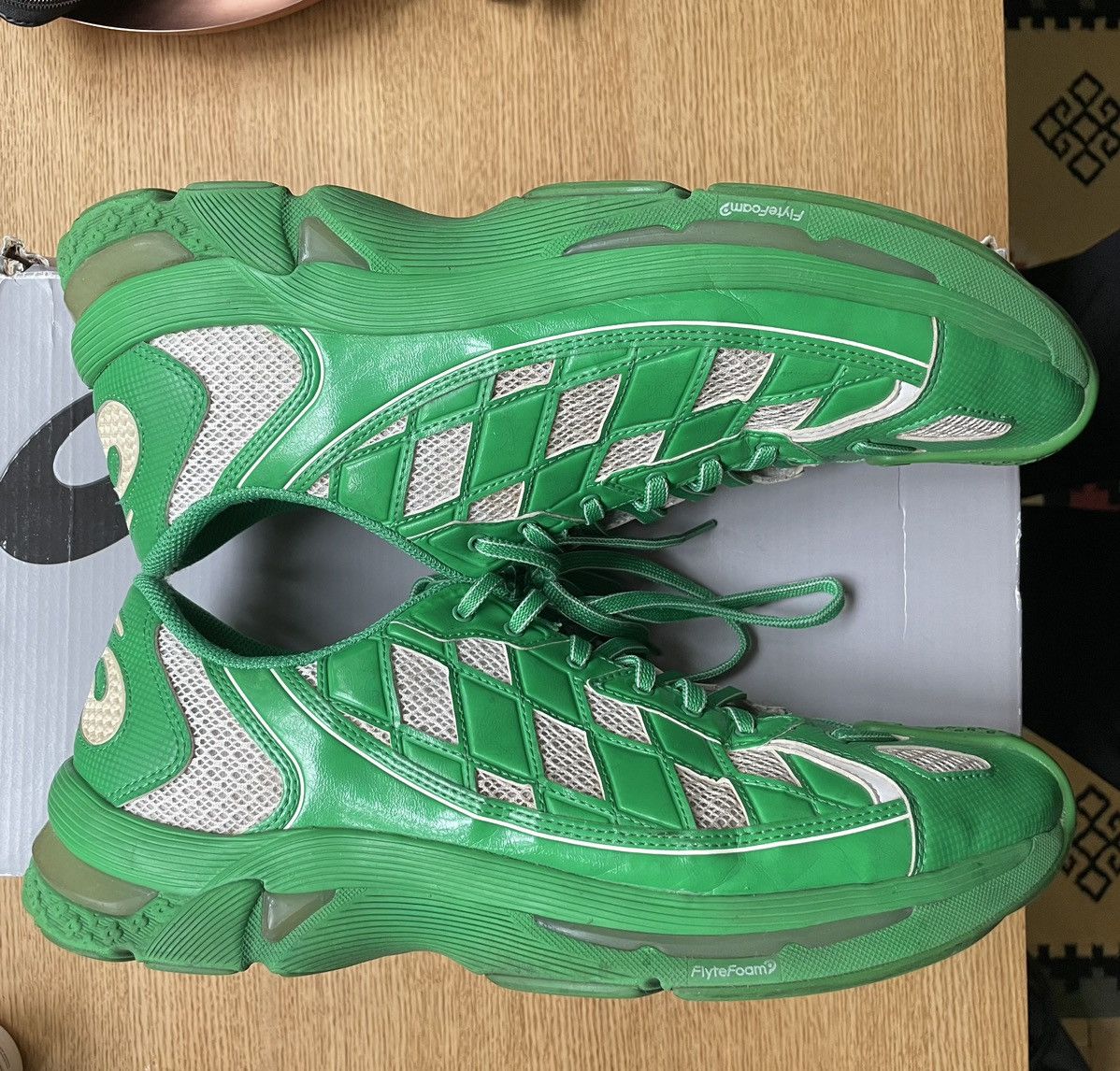 Asics × Kiko Kostadinov Cilantro Kiko Kostadinov Gel-Kiril Asics Size US 12 / EU 45 - 2 Thumbnail