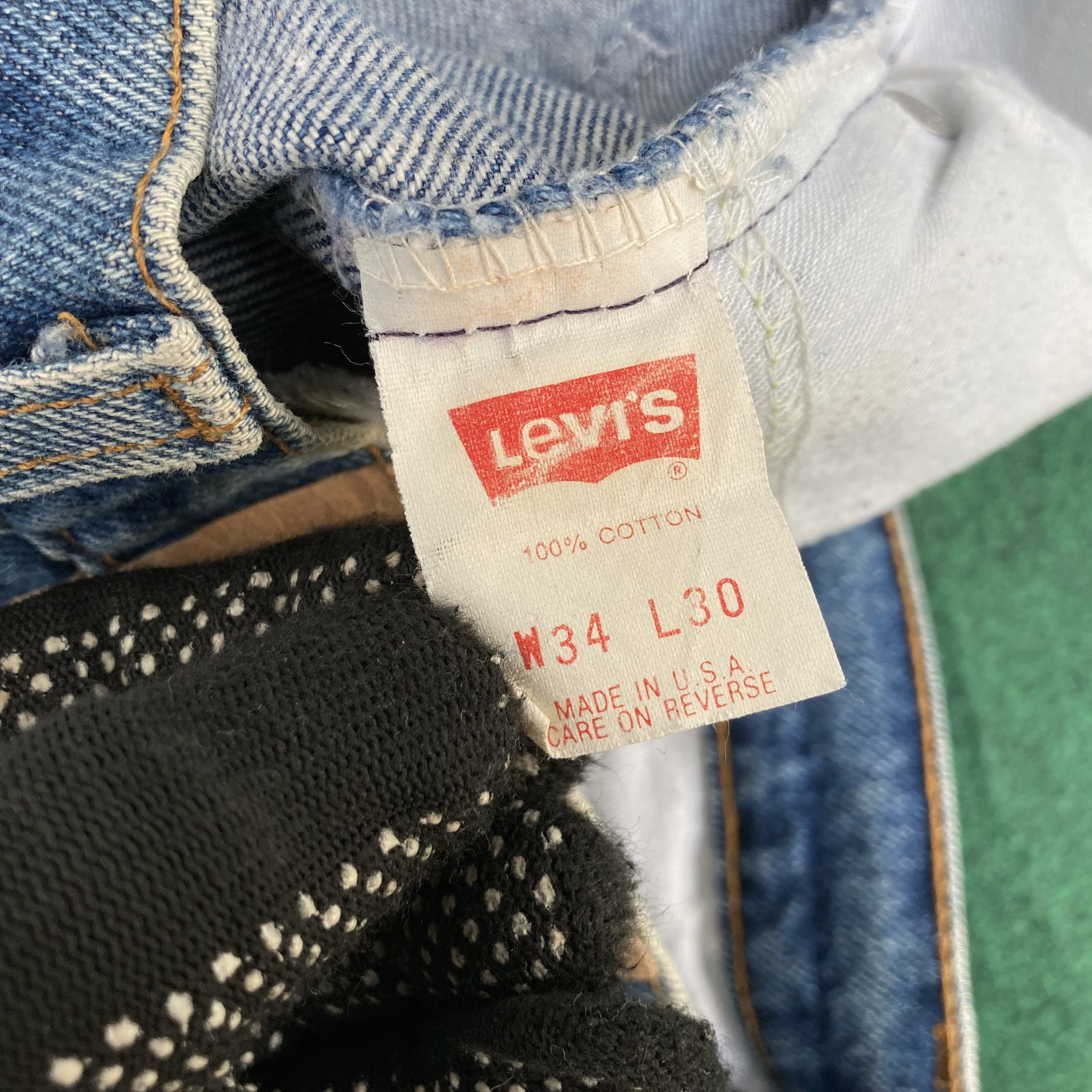 Levi's × Vintage Vintage Levis 505 Short Sz 33 Orange Tag Jorts Jeans Size US 33 - 4 Thumbnail