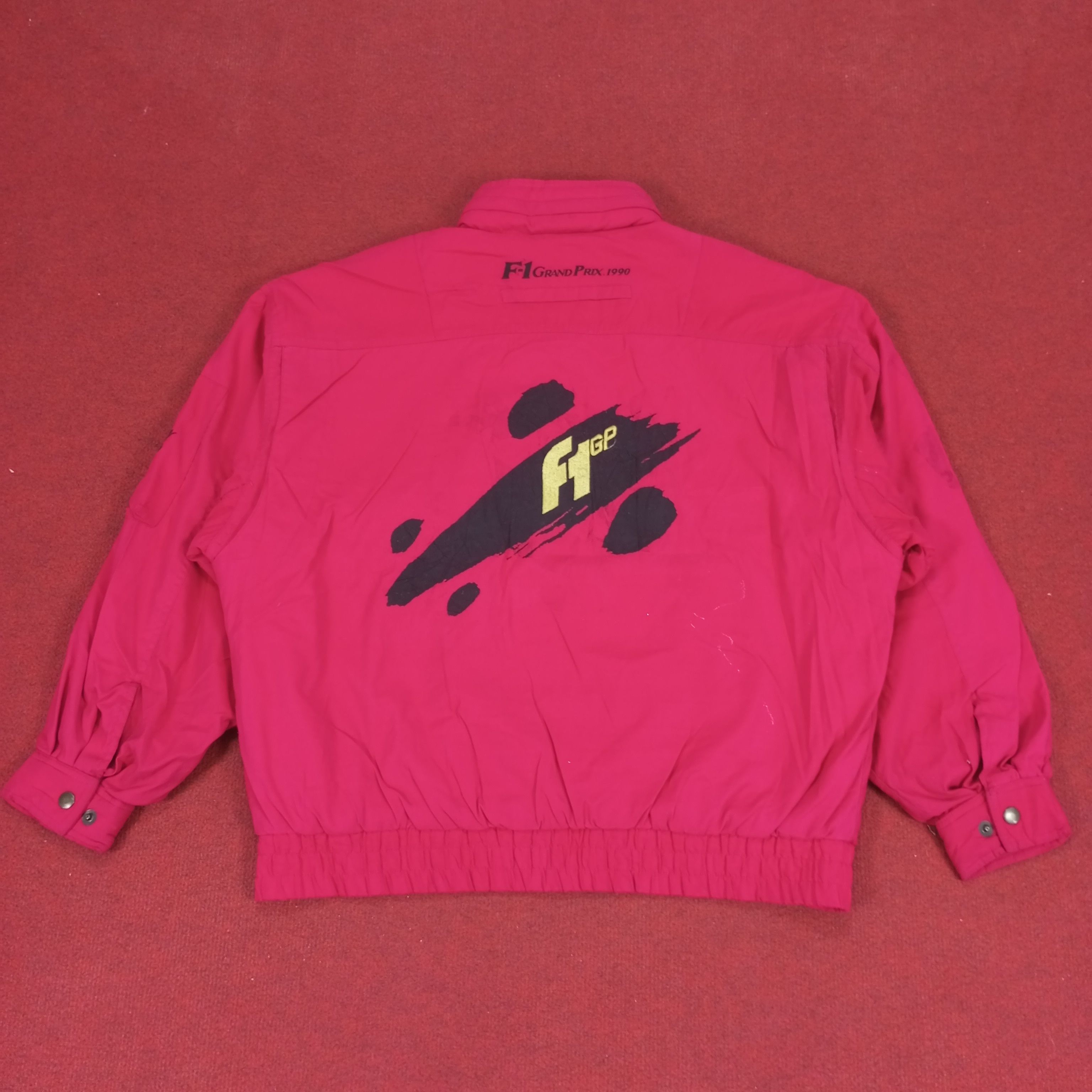 F1 Grand Prix 1990 Motorsports Racing Style Jacket