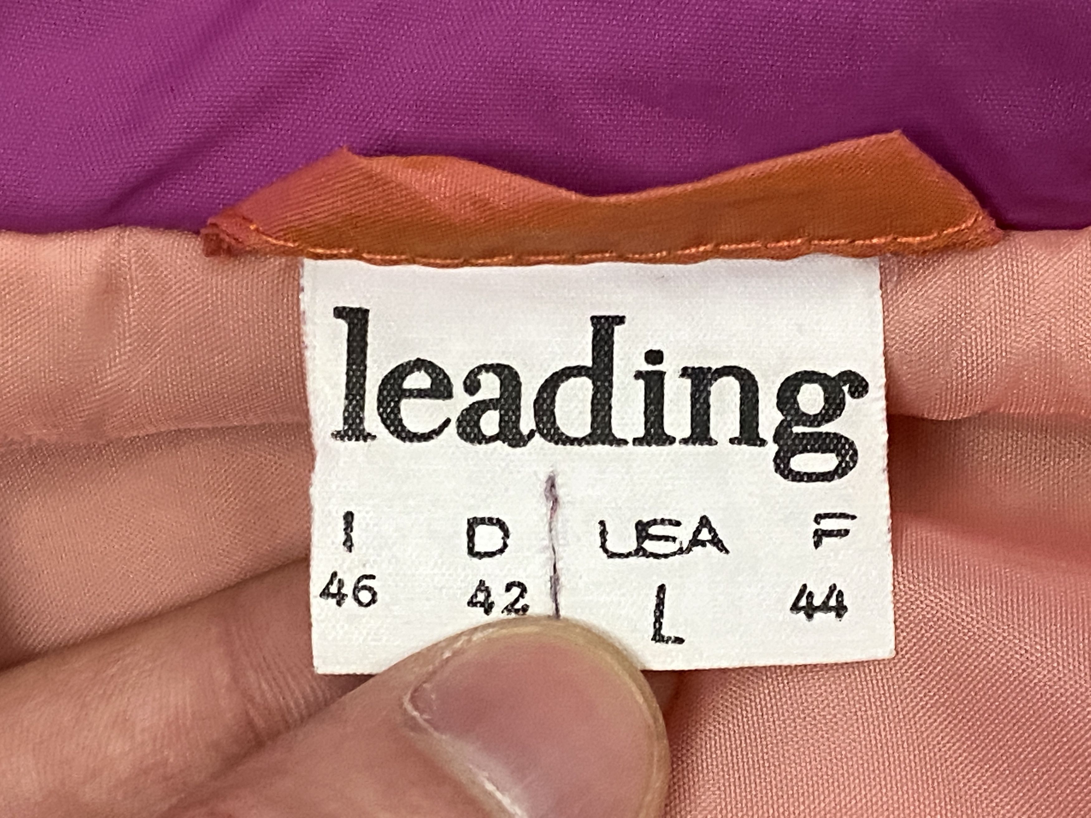 Vintage 90s Leading Vintage Women's One Piece Ski Suit - L Size L / US 10 / IT 46 - 7 Thumbnail