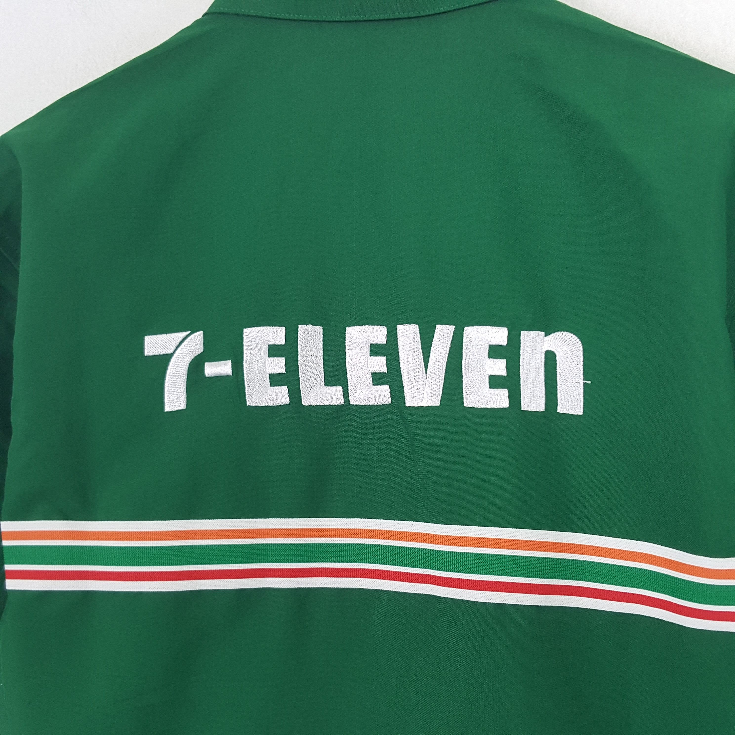 Japanese Brand × Vintage Vintage 7 Eleven Embroidery Logo Worker Uniform Jacket Size US L / EU 52-54 / 3 - 2 Thumbnail