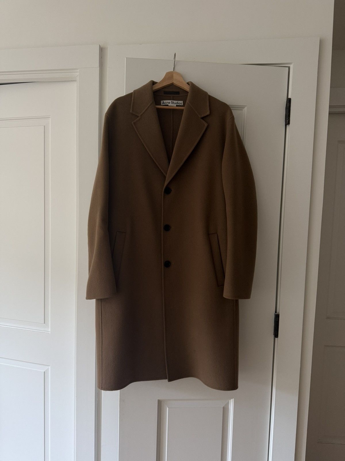 Acne Studios Acne Studios Wool single breast coat Size US S / EU 44-46 / 1 - 1 Thumbnail