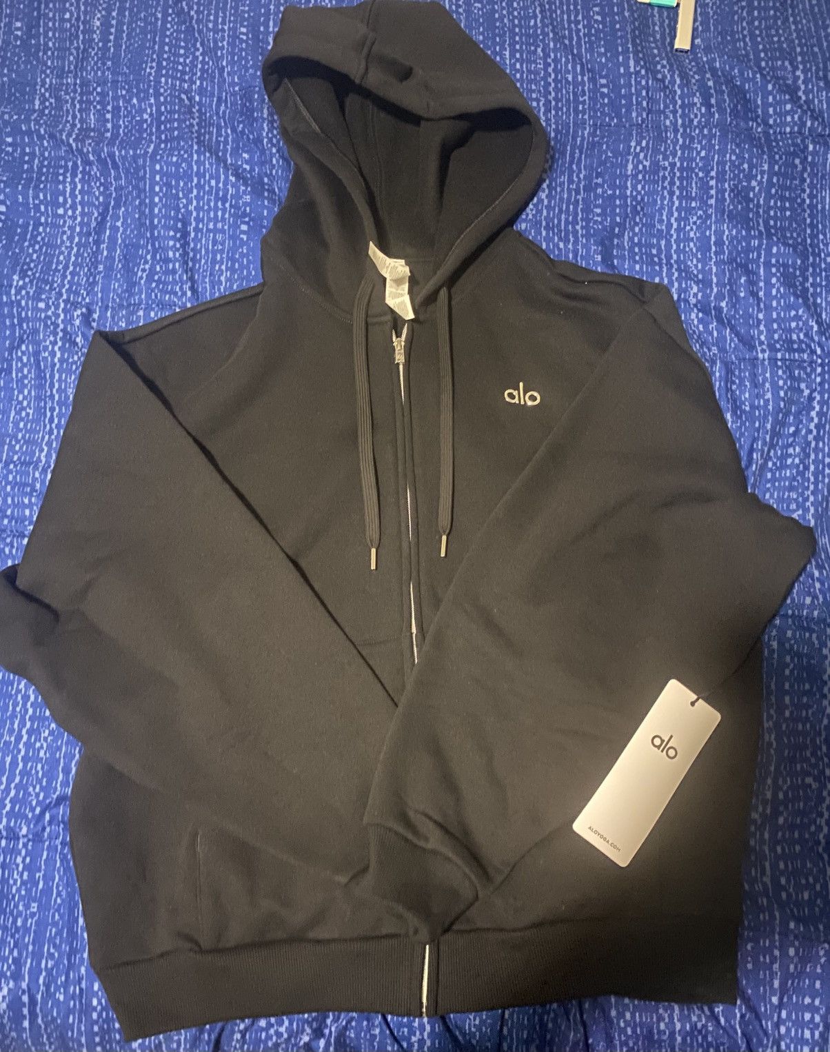 Alo Alo Medium Accolade Full Zip Hoodie Size US M / EU 48-50 / 2 - 1 Thumbnail