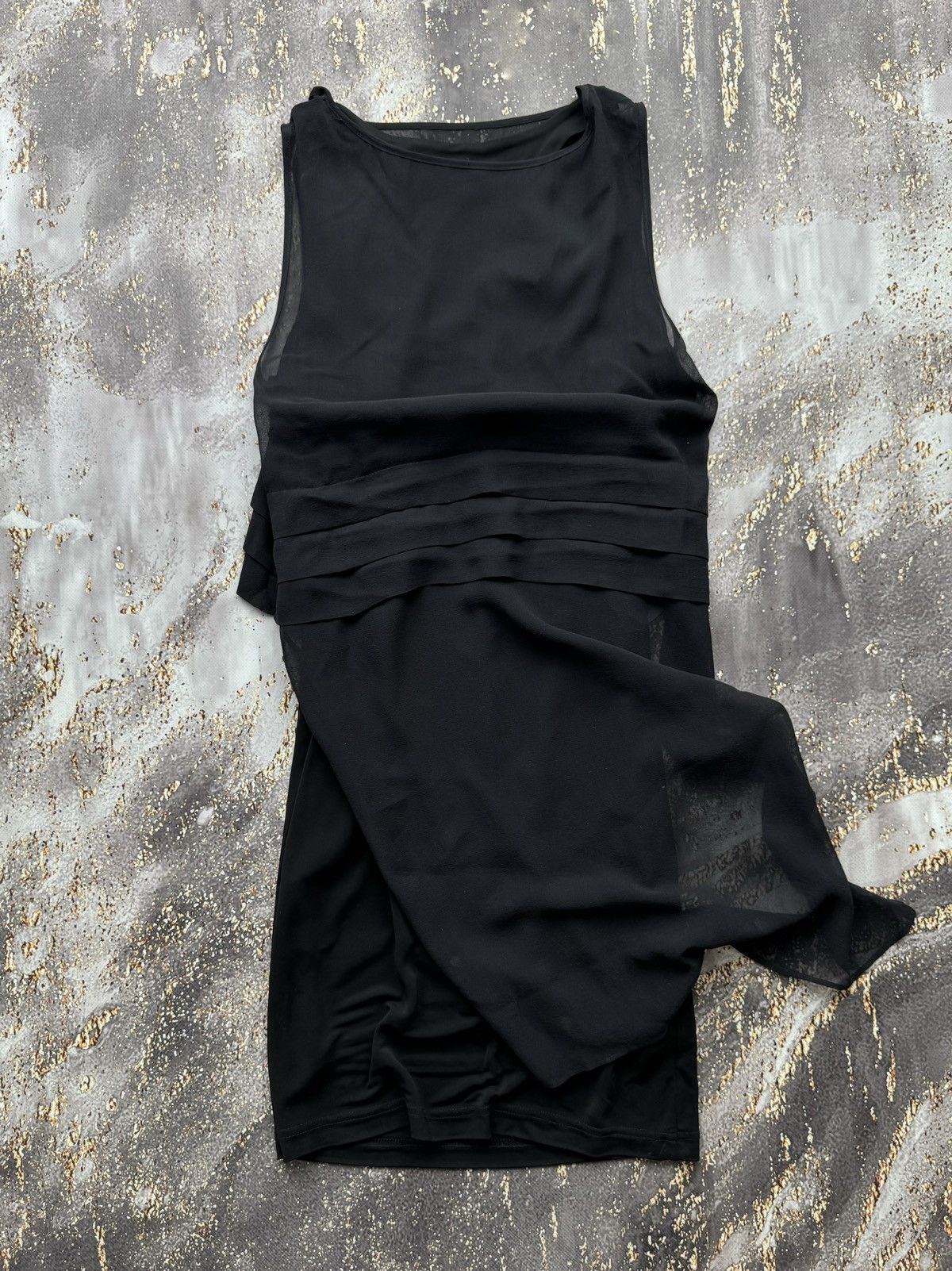 Bebe Bebe Vintage Silk Mesh Asymmetrical Dress Size S / US 4 / IT 40 - 12 Thumbnail
