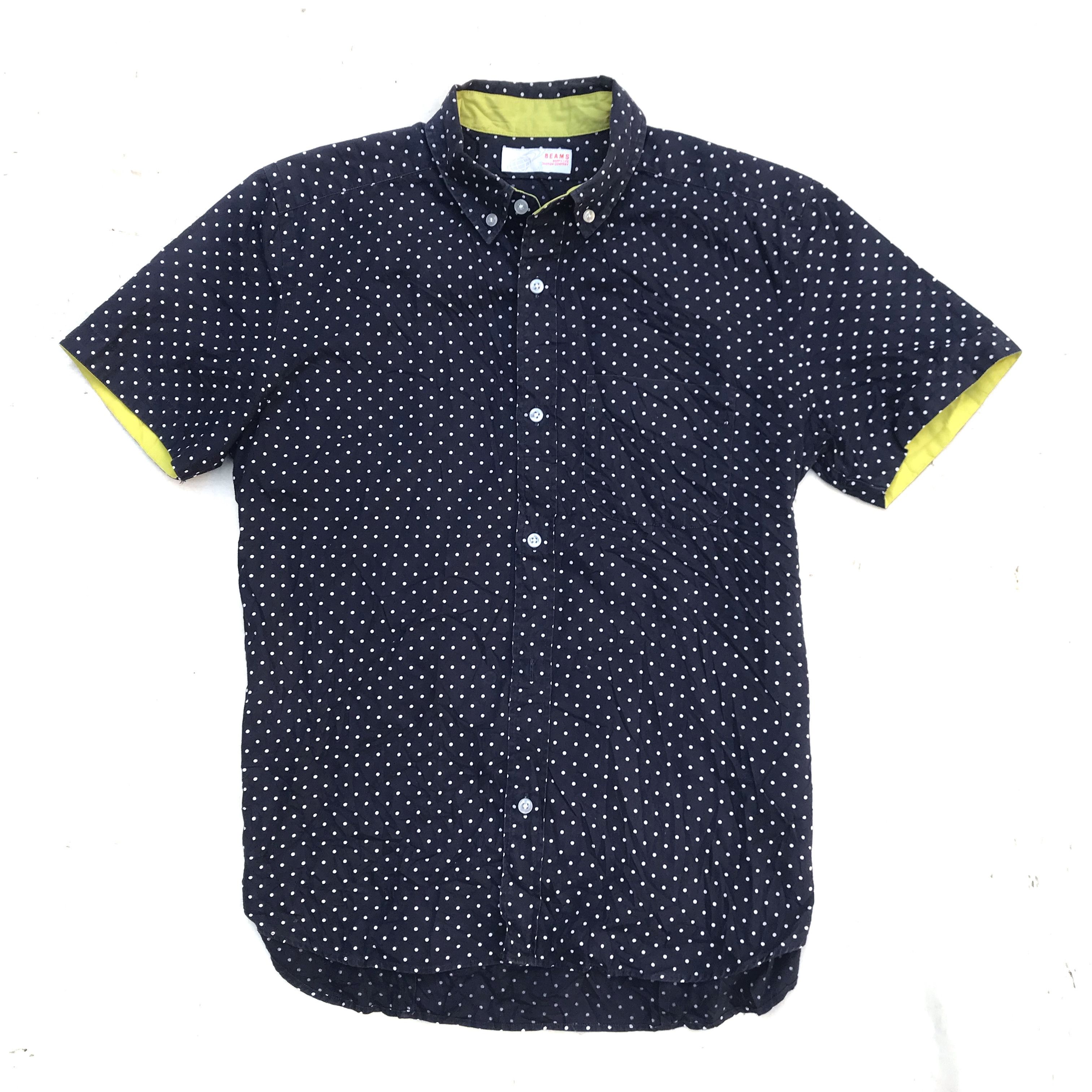 Beams Japan × Beams Plus × Japanese Brand Beams Happy Life solution company Shirt short sleeve Beams Size US S / EU 44-46 / 1 - 1 Thumbnail
