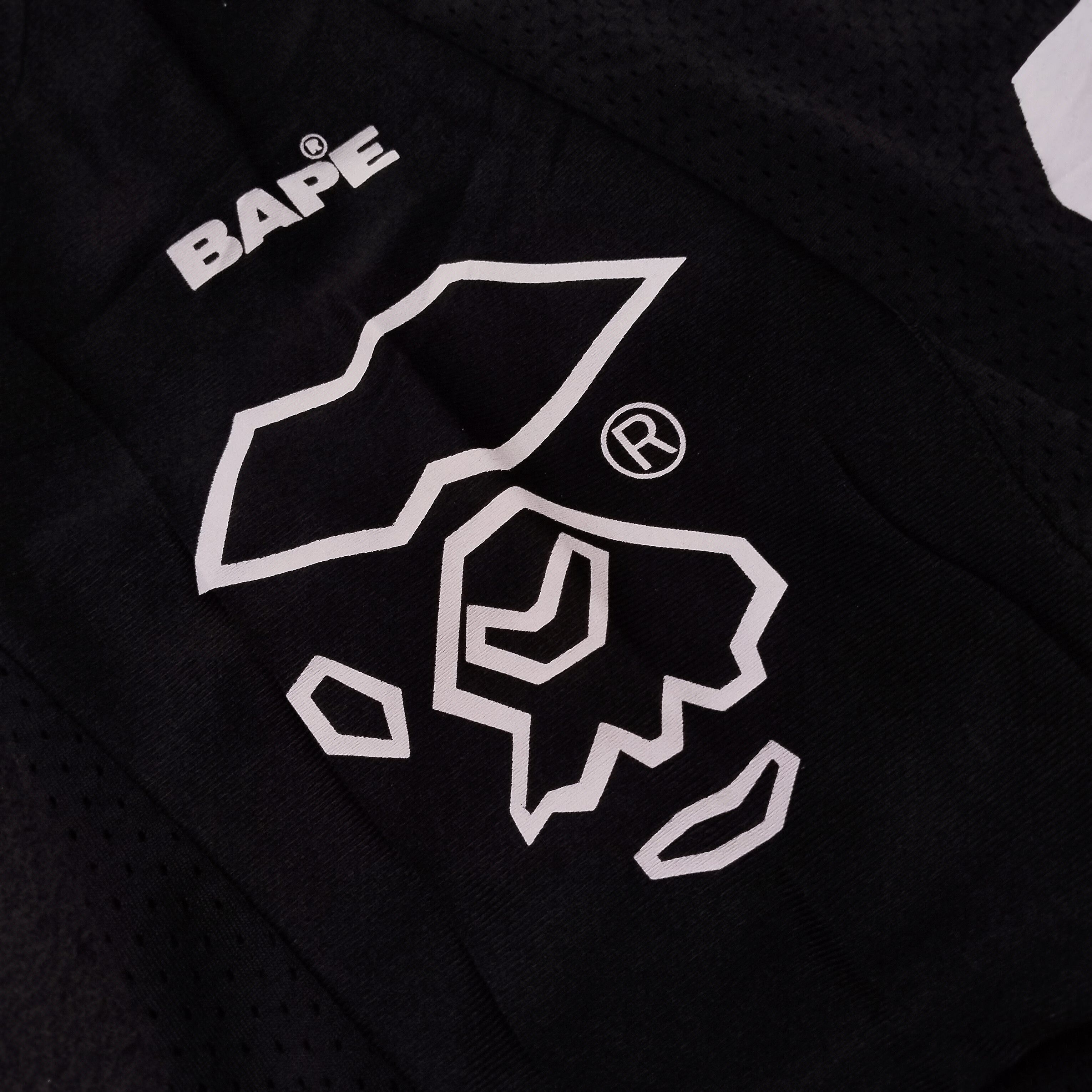 Bape Mesh Football Tee (2002) Size US M / EU 48-50 / 2 - 6 Thumbnail