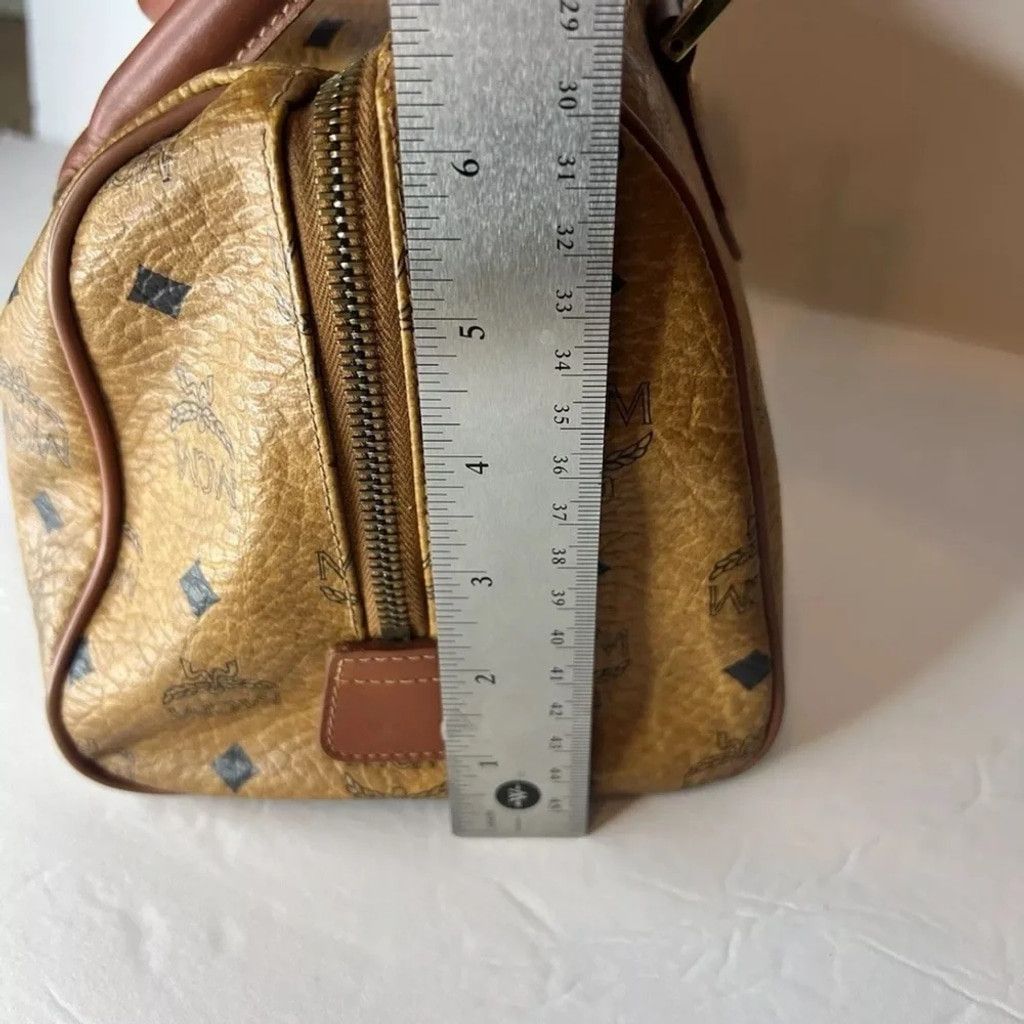 MCM MCM Monogrammed Boston Leather Bag Size ONE SIZE - 12 Thumbnail