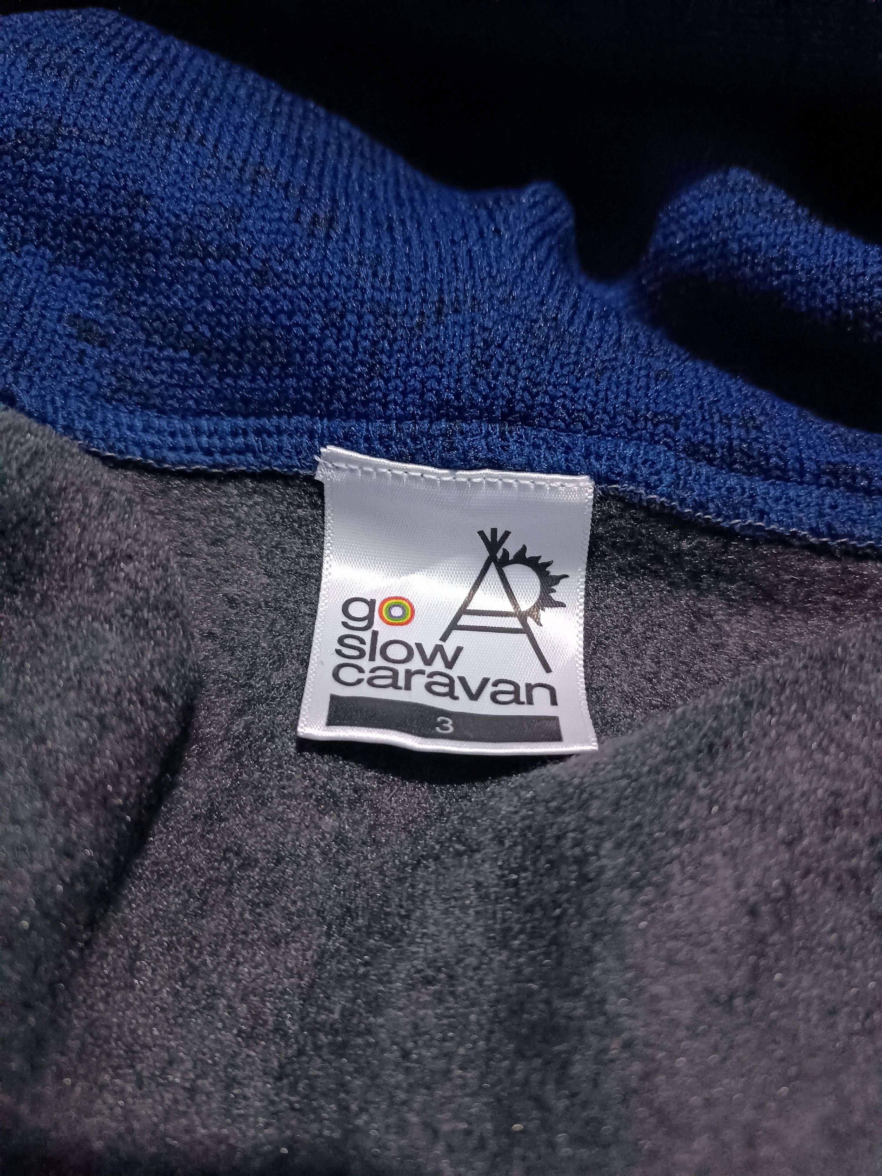 Japanese Brand Vintage Go Slow Caravan Multi Colour Hoodie Jacket Size US L / EU 52-54 / 3 - 7 Thumbnail
